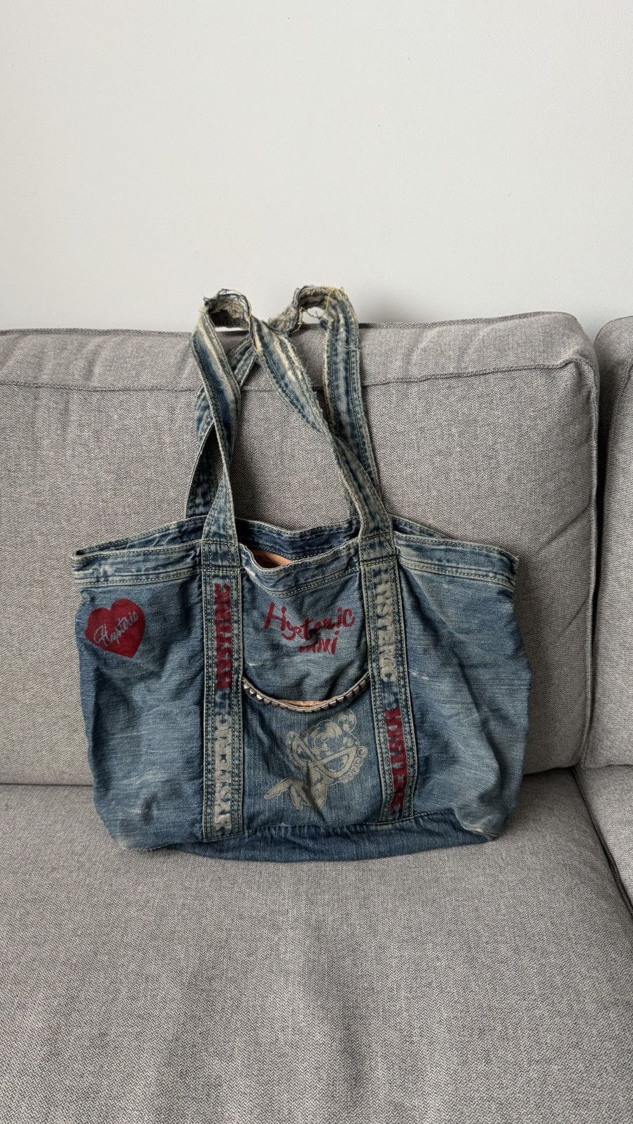 Hysteric Glamour Hysteric Glamour Denim Tote Bag Size ONE SIZE - 2 Thumbnail