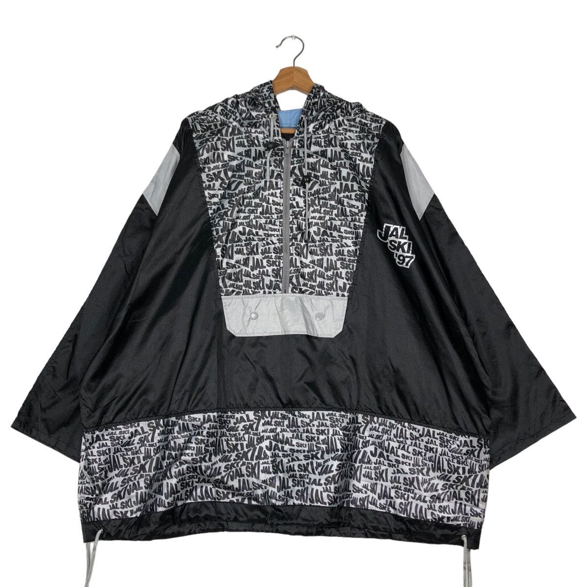 Japanese Brand 🔥Vintage Jal Ski 97 Light Windbreaker Jacket Overprint Size US L / EU 52-54 / 3 - 8 Thumbnail