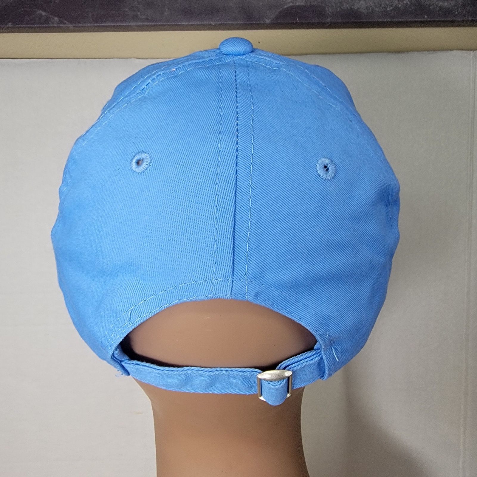 Other Hello Kitty Adjustable Blue Adult Ballcap Pink "H" Size ONE SIZE - 4 Thumbnail