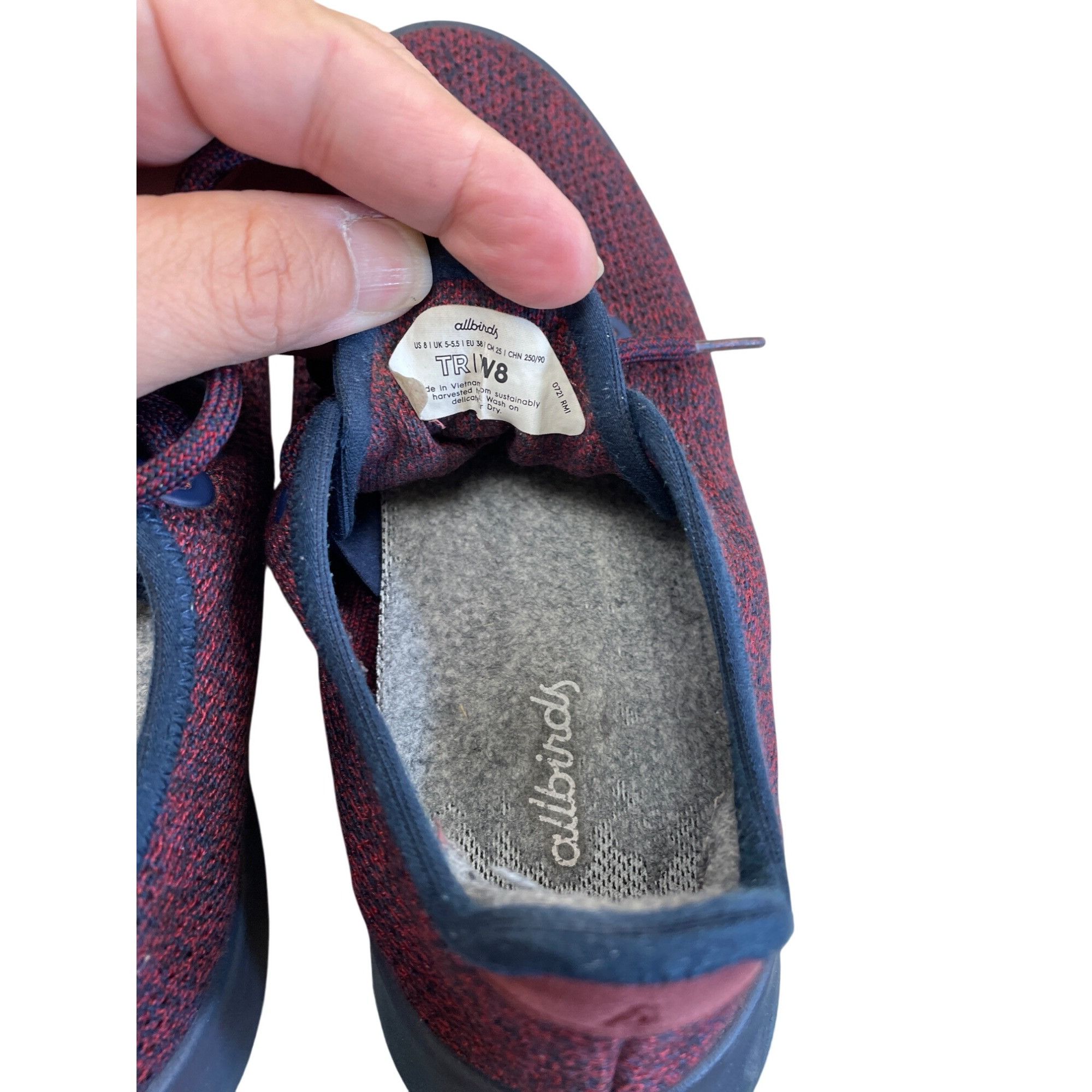 Allbirds Allbirds Womens Red Running Sneakers shoes Size 8 SKU 8391 Size US 8 / IT 38 - 8 Thumbnail