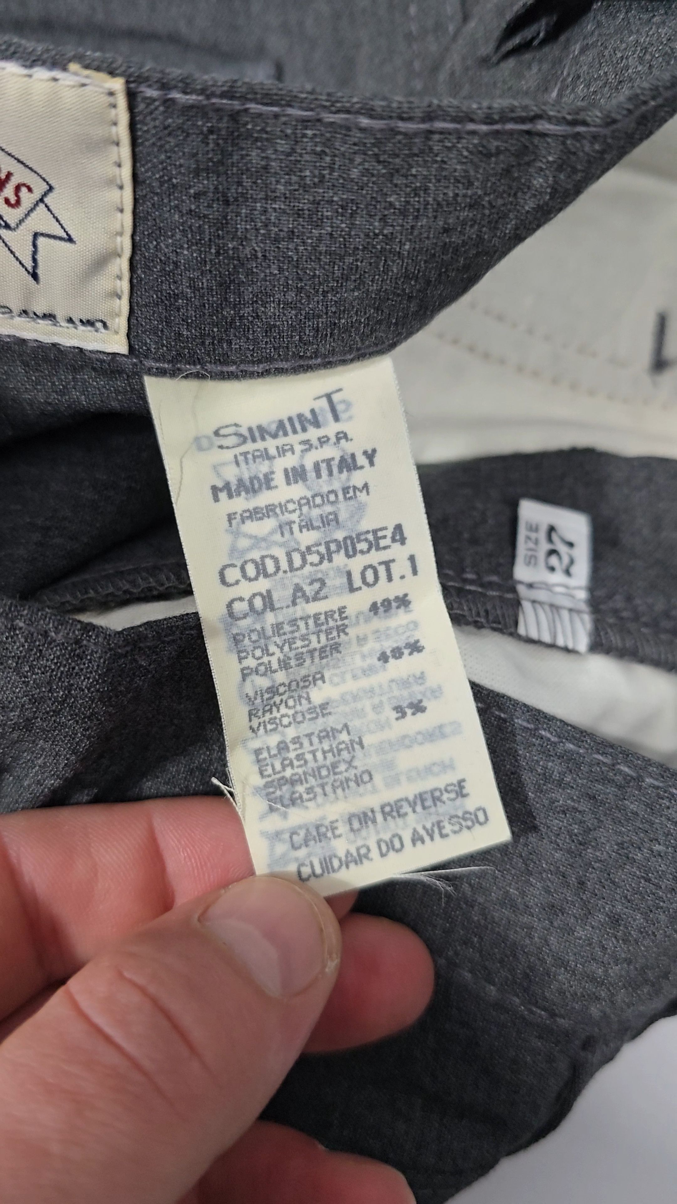 Giorgio Armani GIORGIO ARMANI pants VINTAGE high waist New with tag Size 27" / US 4 / IT 40 - 10 Thumbnail