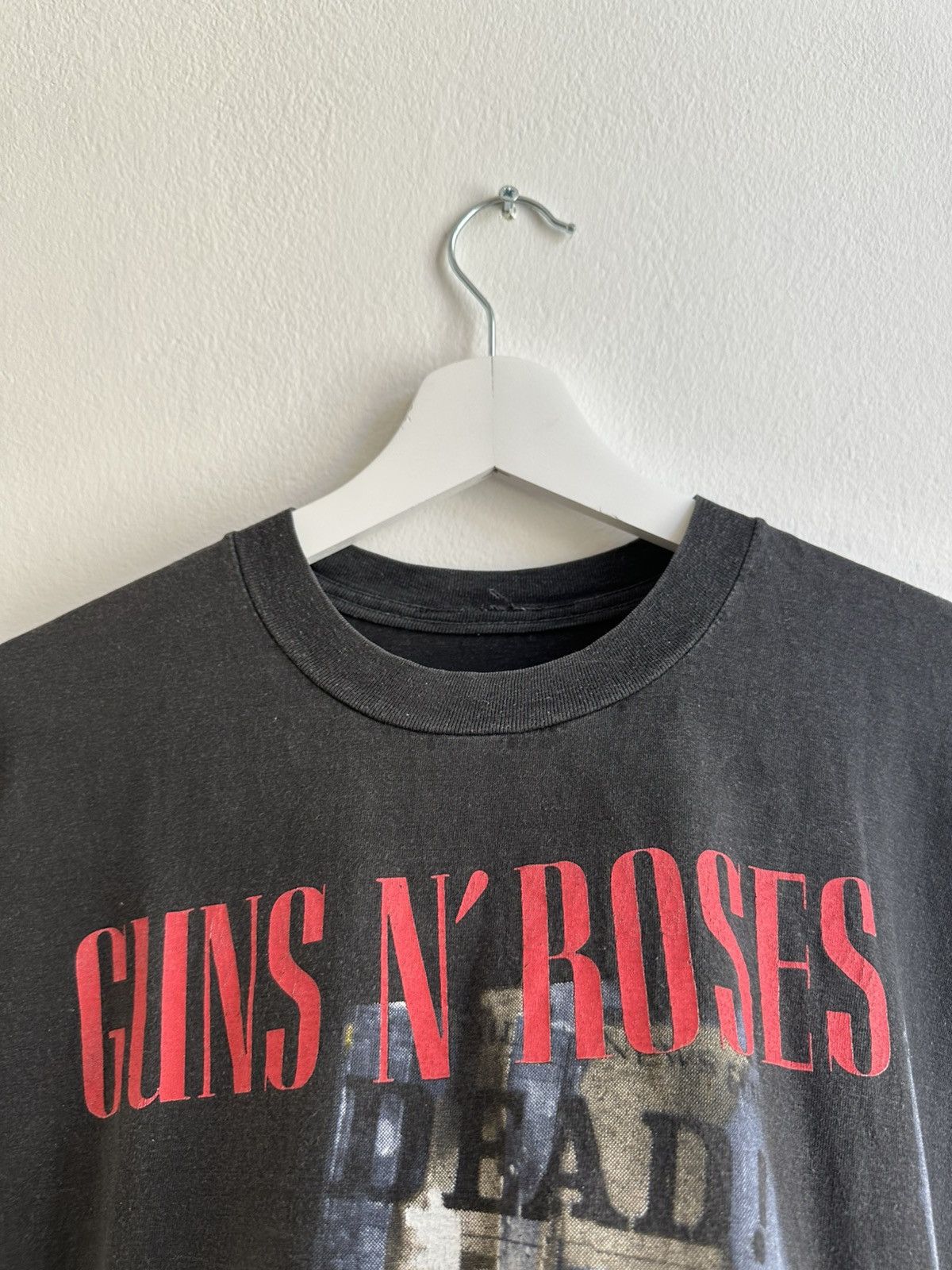 Guns N' Roses Guns n' Roses Vintage Dead Album 1991 USA Tour Merch T-Shirt Size US L / EU 52-54 / 3 - 18 Thumbnail
