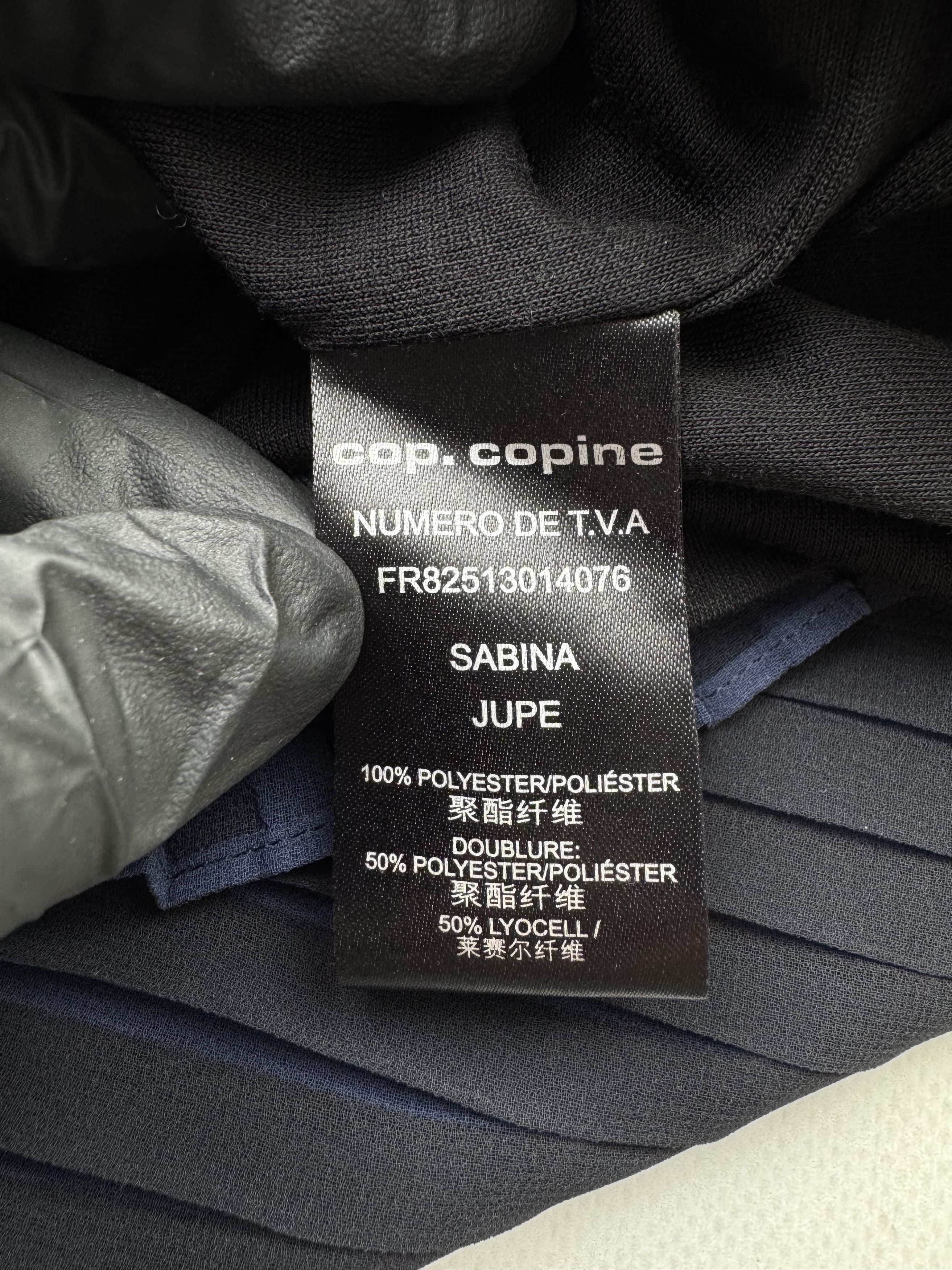 Cop Copine Cop Copine Plisse Mini Skirt (B52) Size 30" / US 8 / IT 44 - 7 Thumbnail