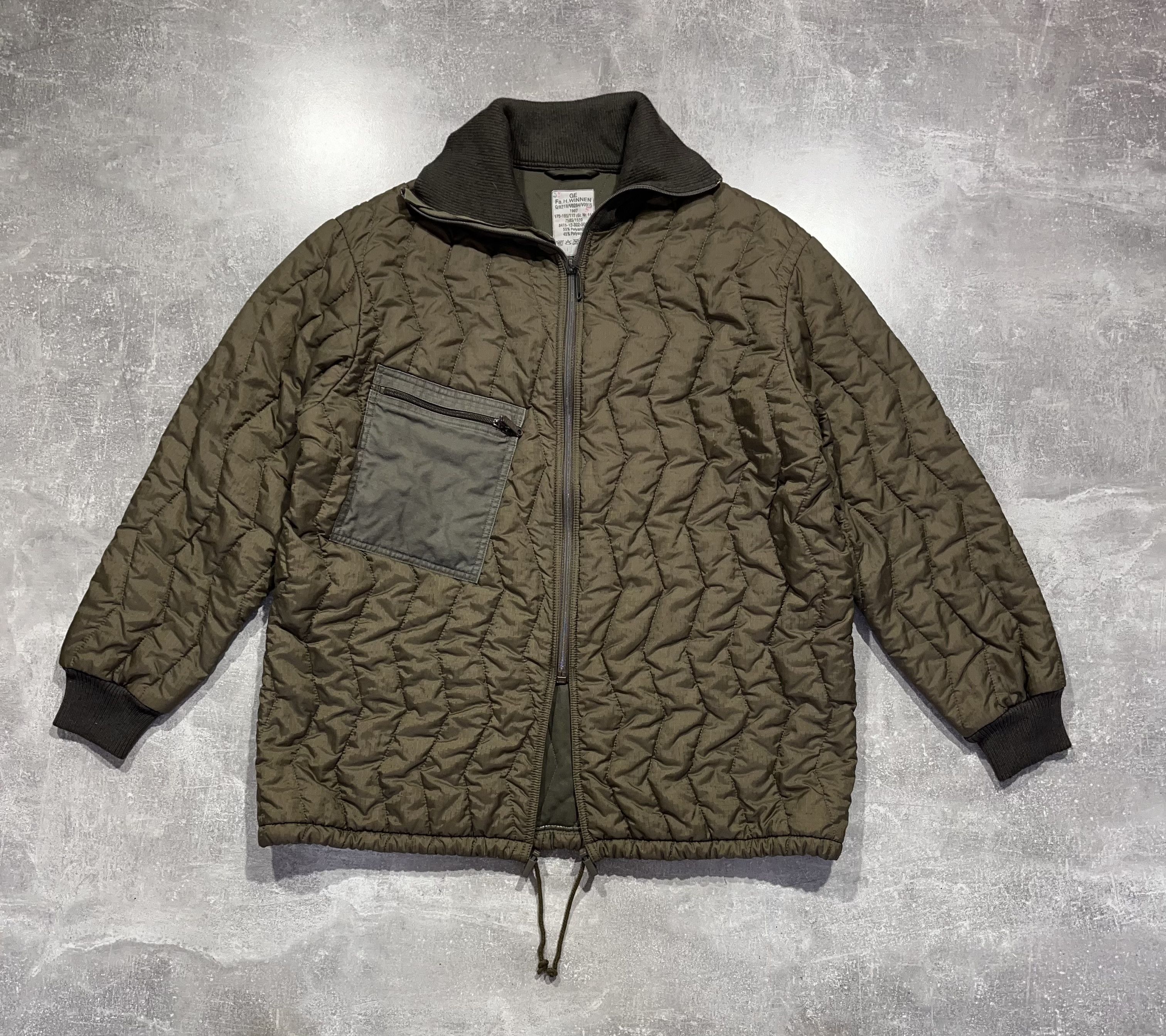 Other Vintage Very Old Army USA Quilted Jacket Y2k Style Size US XL / EU 56 / 4 - 1 Thumbnail