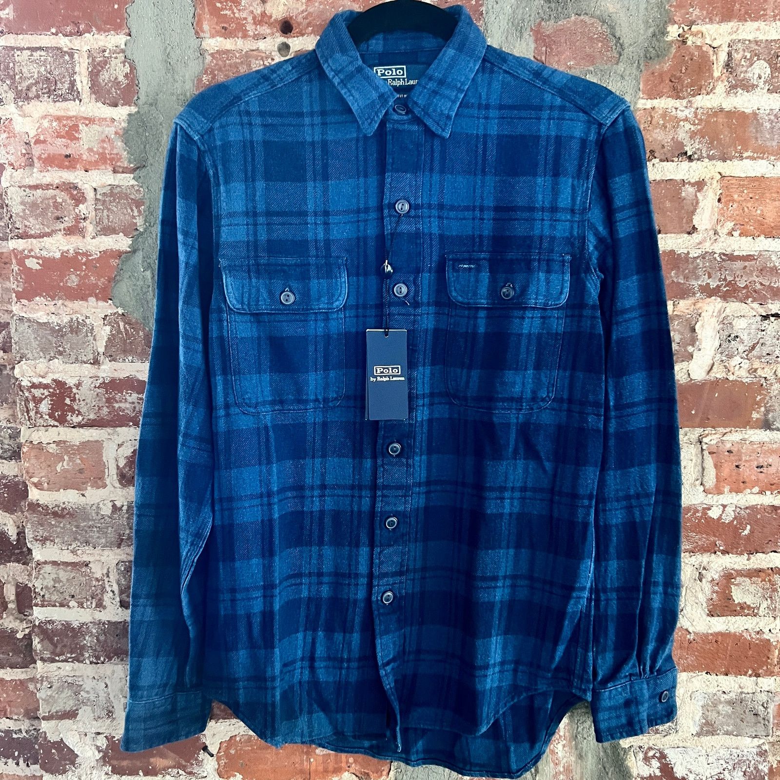 Polo Ralph Lauren Polo Ralph Lauren Men's Indigo Work Shirt Jacket XS 19x28 Size US XS / EU 42 / 0 - 2 Thumbnail