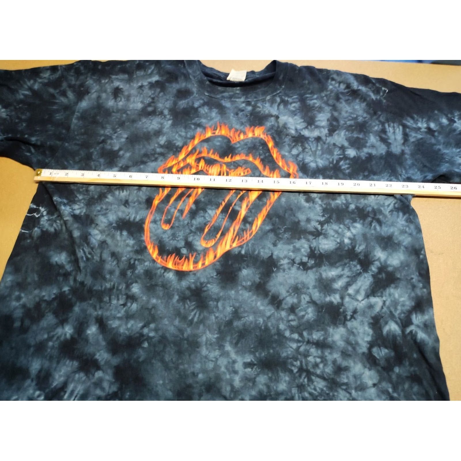 Anvil VINTAGE Rolling Stones T-Shirt Anvil XL Men Camouflage Short Sleeve Music Vintage Retro Band MSU Size US XL / EU 56 / 4 - 4 Thumbnail