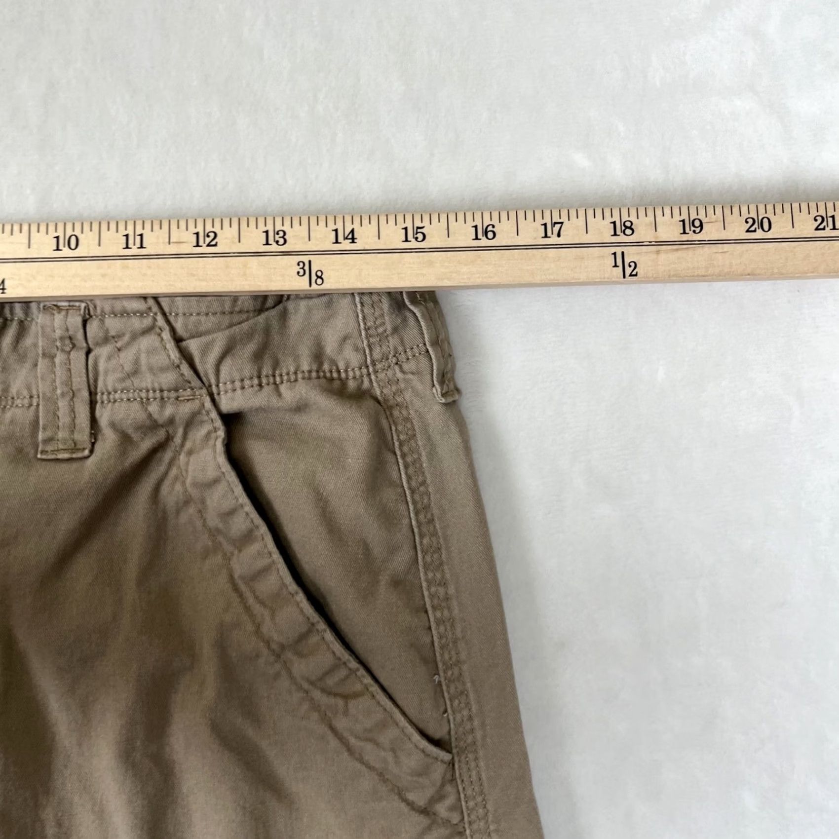 Wrangler Wrangler Cargo Pants Mens 30x30 Khaki Tan Relaxed Fit Casual Utility Workwear Size US 30 / EU 46 - 3 Thumbnail