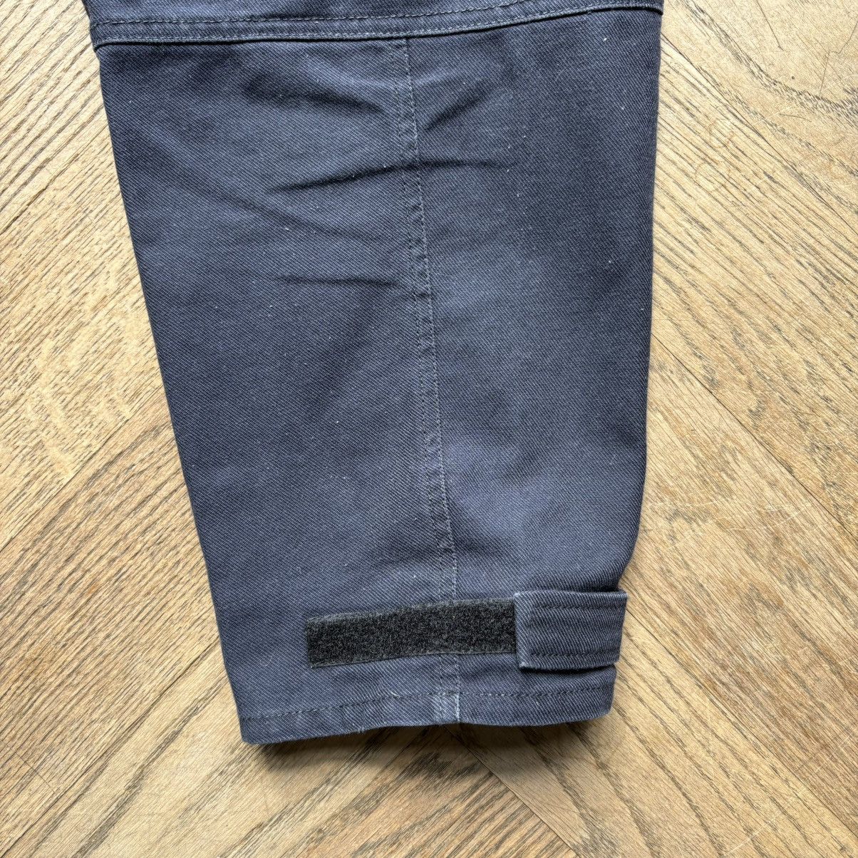 Acne Studios Navy cargo trousers with velcro ankle tabs Size US 32 / EU 48 - 7 Thumbnail