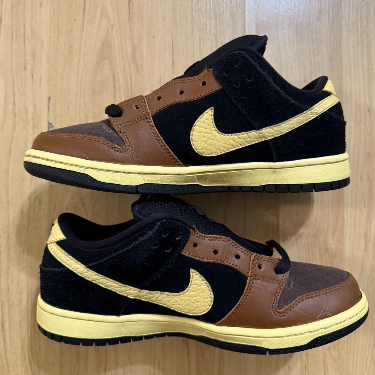 Nike Nike 2012 low pro sb dunk black/tan Size US 7 / EU 40 - 2 Thumbnail