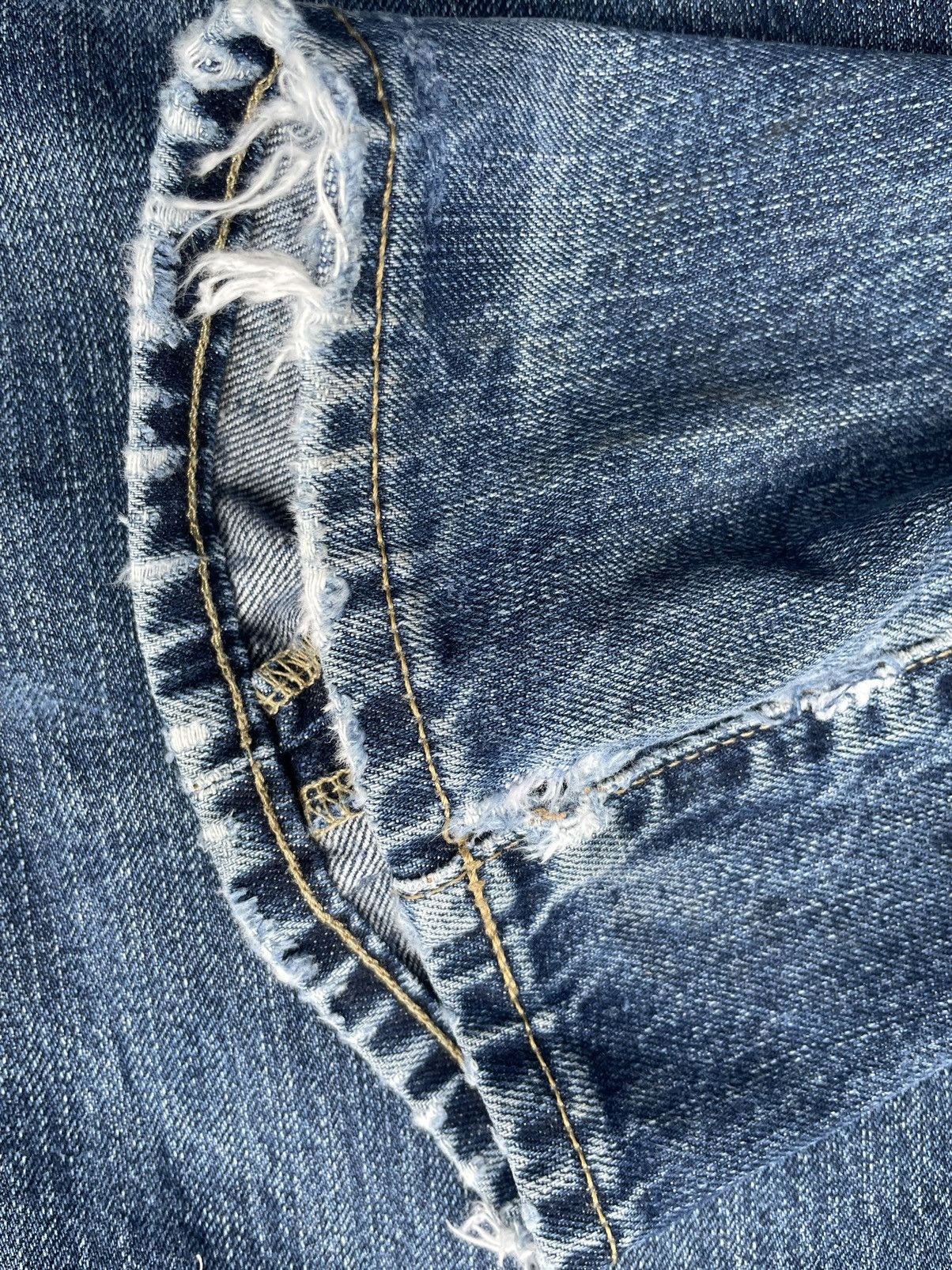 If Six Was Nine Vintage Fake And Fusion x UJ Denim Size US 31 - 11 Thumbnail