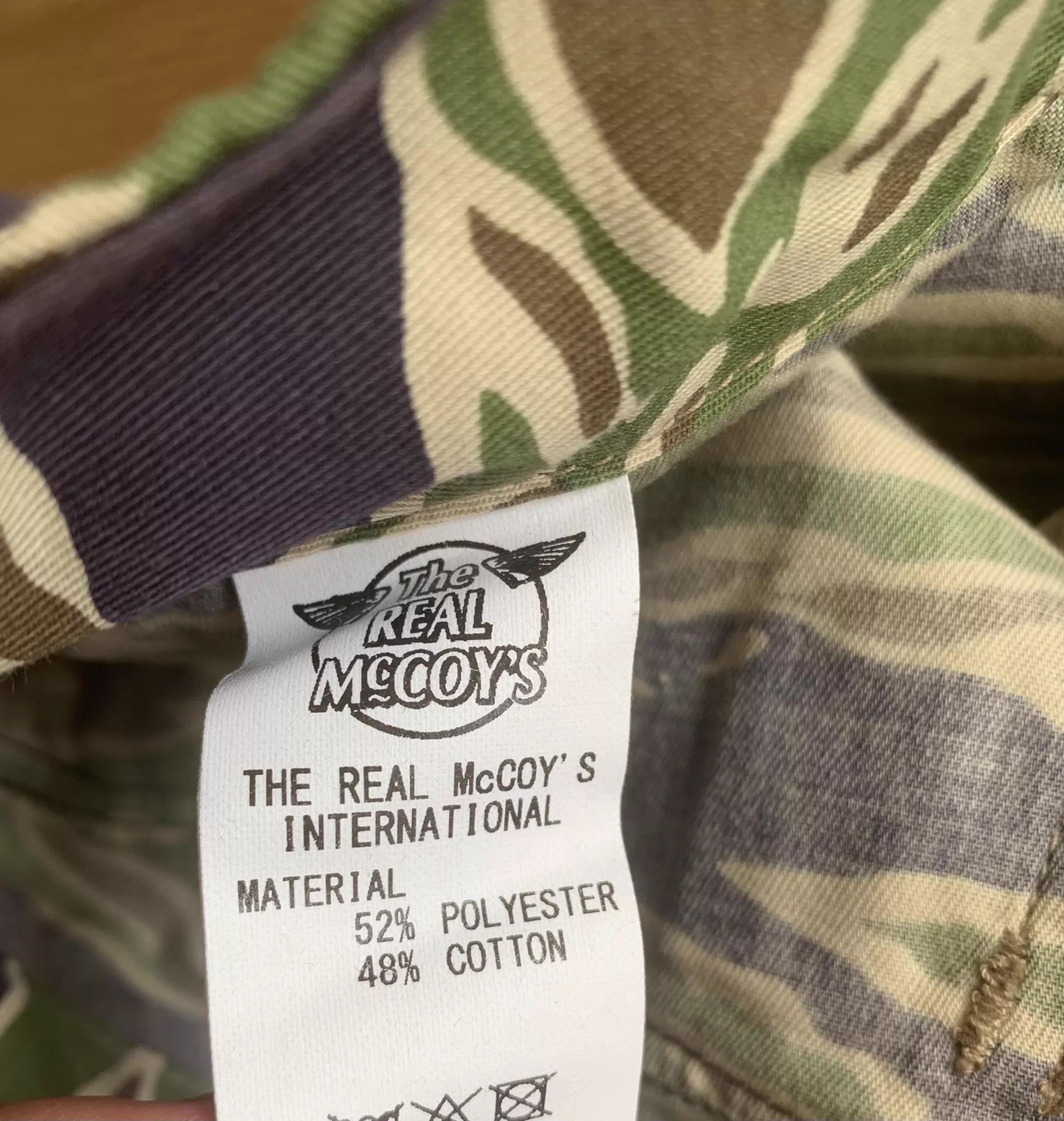 The Real McCoy's The Real McCoy's Tiger Camo 60s Lightweight Cargos XL Size US 36 / EU 52 - 4 Thumbnail