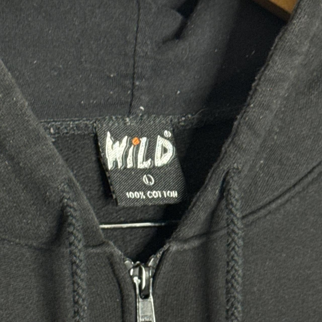 Vintage Wild black eagle zip up hoodie Size USA WILD Size US L / EU 52-54 / 3 - 5 Thumbnail
