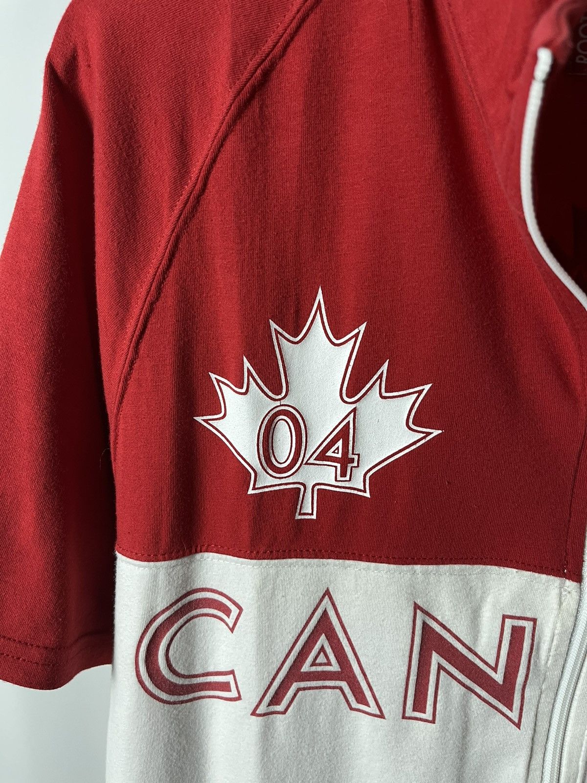 Vintage Canada 2004 Summer Olympics Athens Olympic Team Jersey Shirt Size US L / EU 52-54 / 3 - 4 Thumbnail