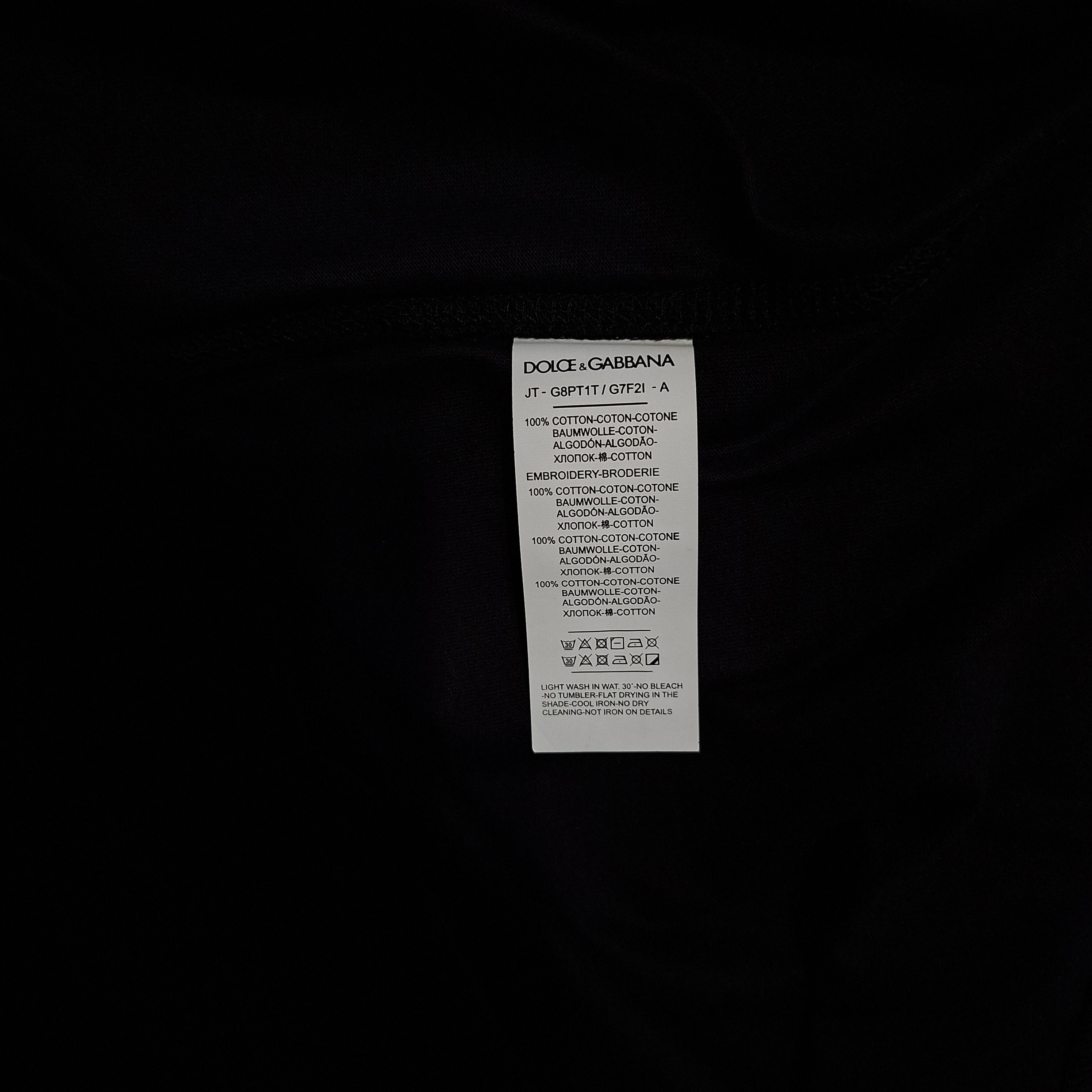 Dolce & Gabbana Dolce Gabbana t shirr size XL 52 Size US XL / EU 56 / 4 - 5 Thumbnail