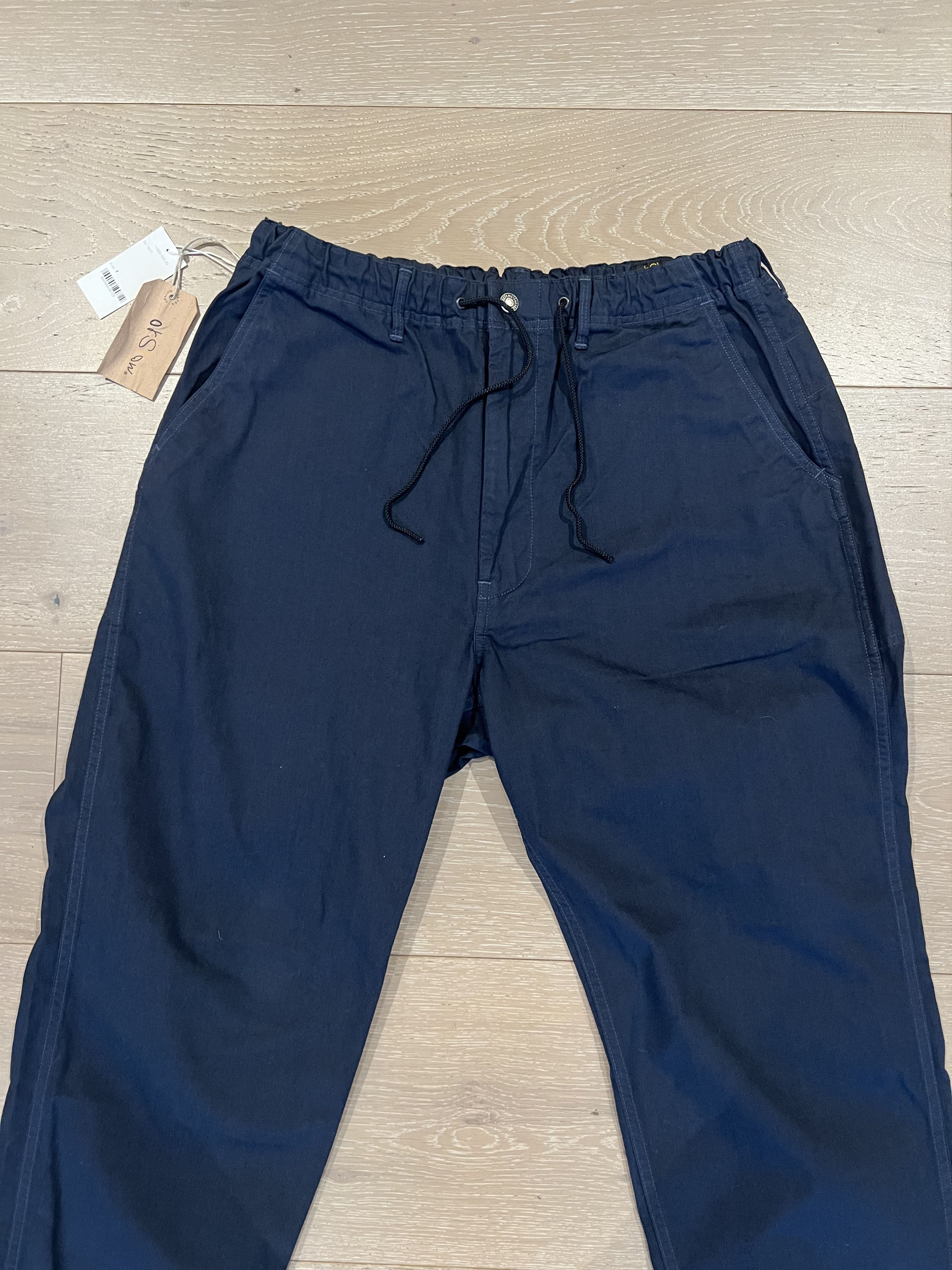 💚 Peggs & Son x Orslow Navy New Yorker Pant Size 4 NEW