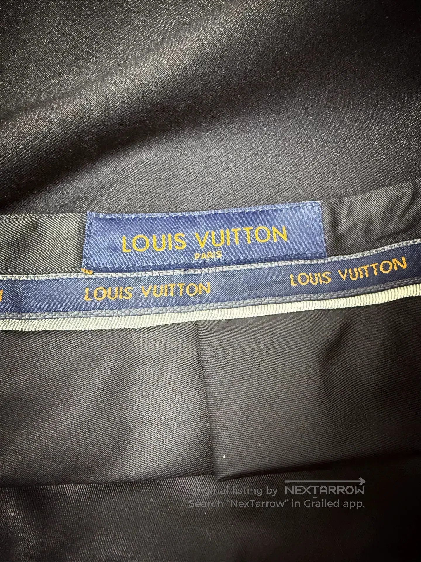 Louis Vuitton Louis Vuitton Black Casual Trousers. Size US 34 / EU 50 - 5 Thumbnail