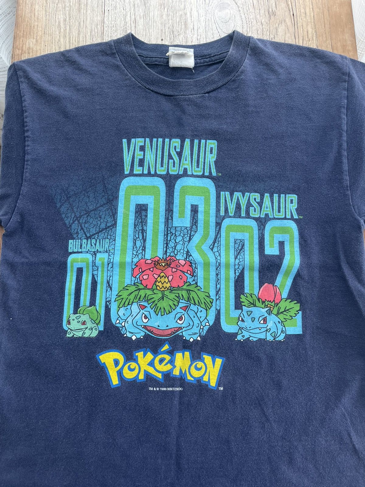 Nintendo × Pokemon × Vintage Vintage Pokemon VENUSAUR Nintendo 1999’s (Kid Size) Tshirt Size US M / EU 48-50 / 2 - 3 Thumbnail