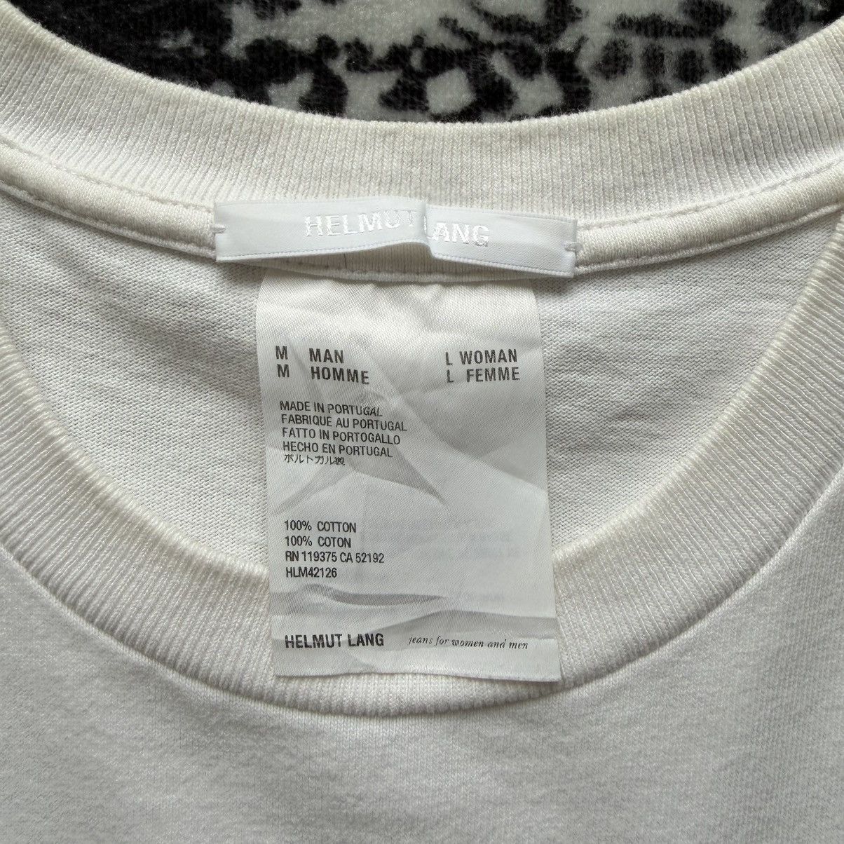Helmut Lang FW19 Helmut Lang X Josephine Meckseper Tee Shirt Size US M / EU 48-50 / 2 - 2 Thumbnail