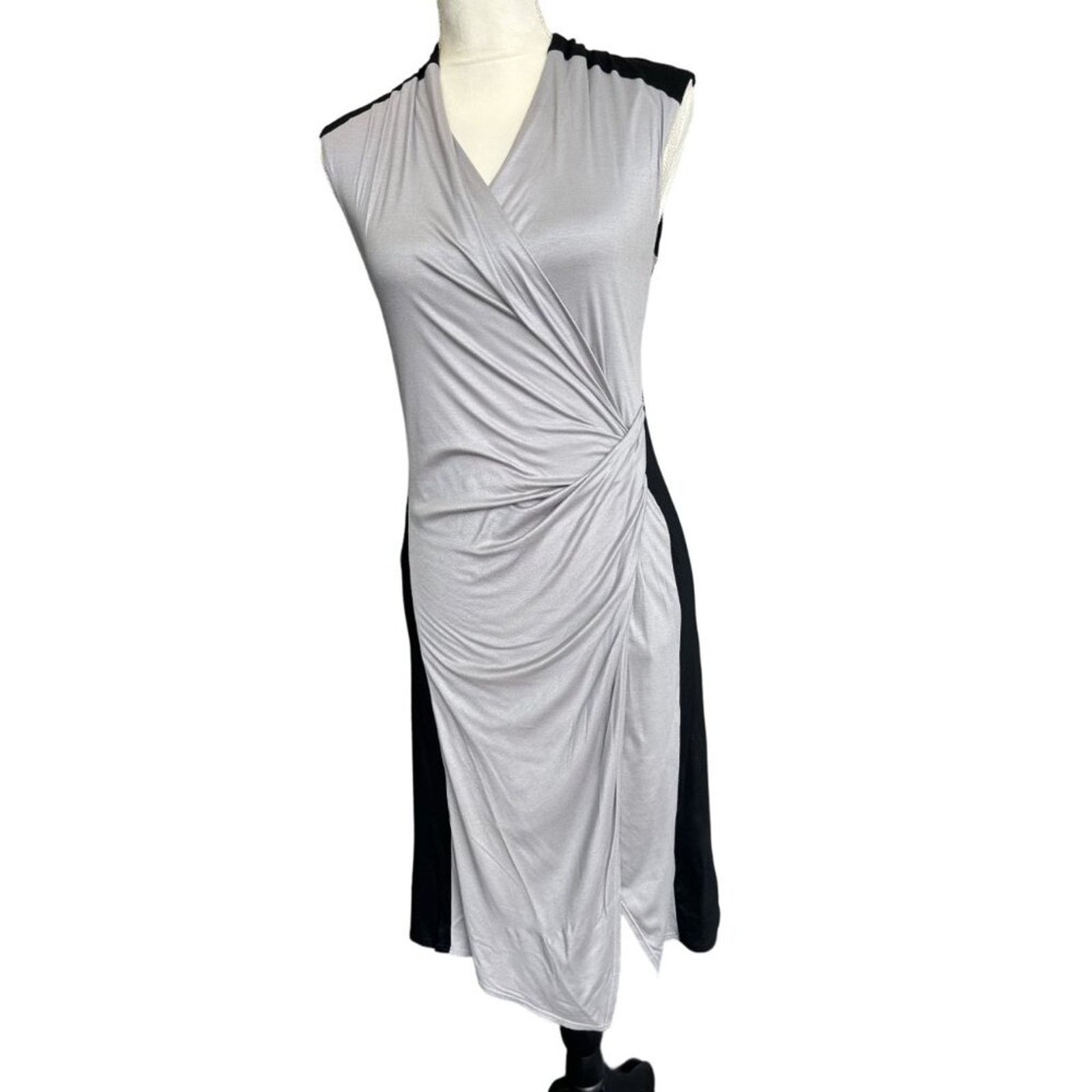 Helmut Lang Helmut Lang Wrap Dress With Ruching Size S Size S / US 4 / IT 40 - 6 Thumbnail