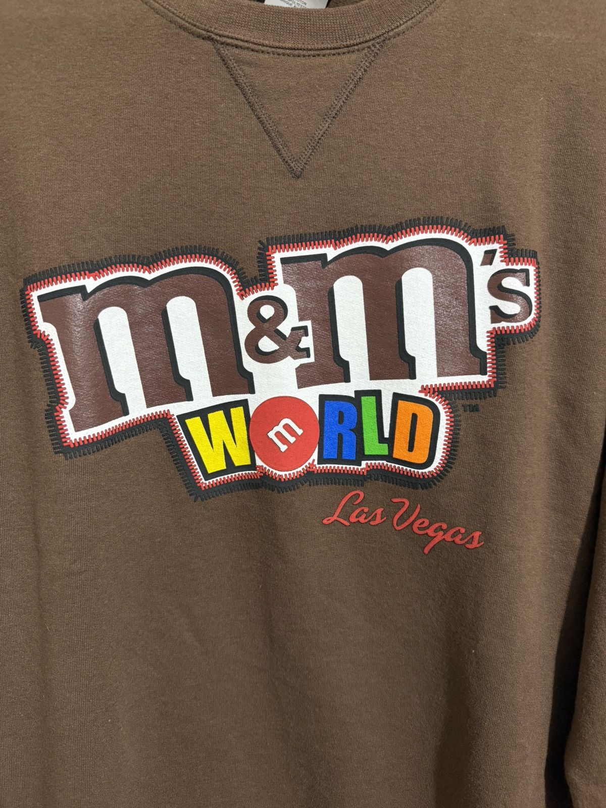 Cartoon Network × Vintage M&M’s World Las Vegas Graphic Sweatshirt Crewneck Brown Size US M / EU 48-50 / 2 - 3 Thumbnail