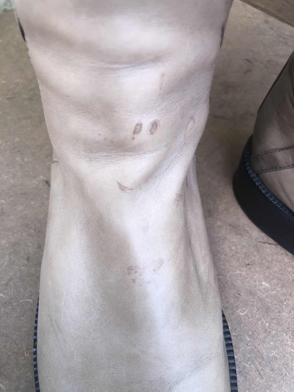Bottega Veneta Bottega Veneta Ivory Women’s High Boots Size37.5 Size US 7.5 / IT 37.5 - 20 Thumbnail