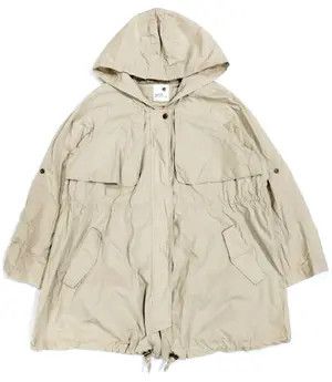 Designer × Japanese Brand RARE! EARTH MUSIC & ECOLOGY BEIGE HOODIE PARKA Size US S / EU 44-46 / 1 - 1 Preview