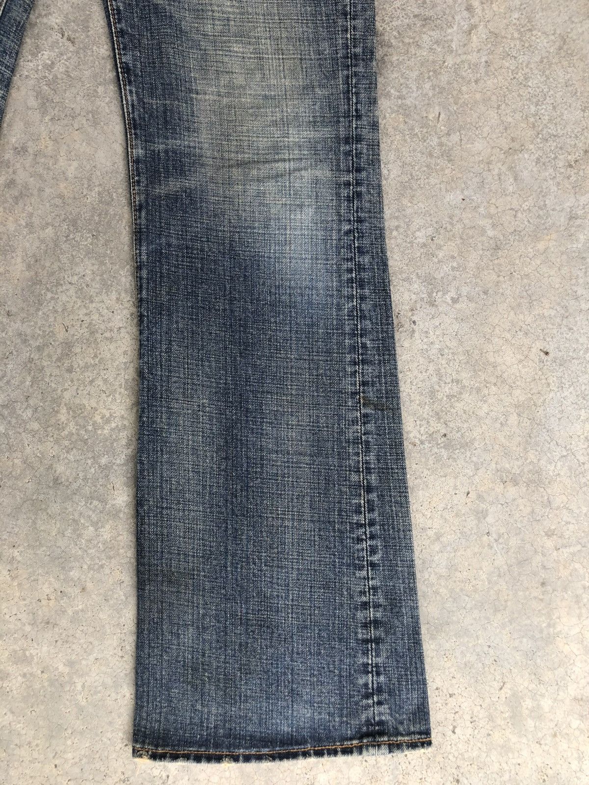 Who Decides War GL Heart Flared Jeans Distressed Jeans Size US 32 / EU 48 - 7 Thumbnail