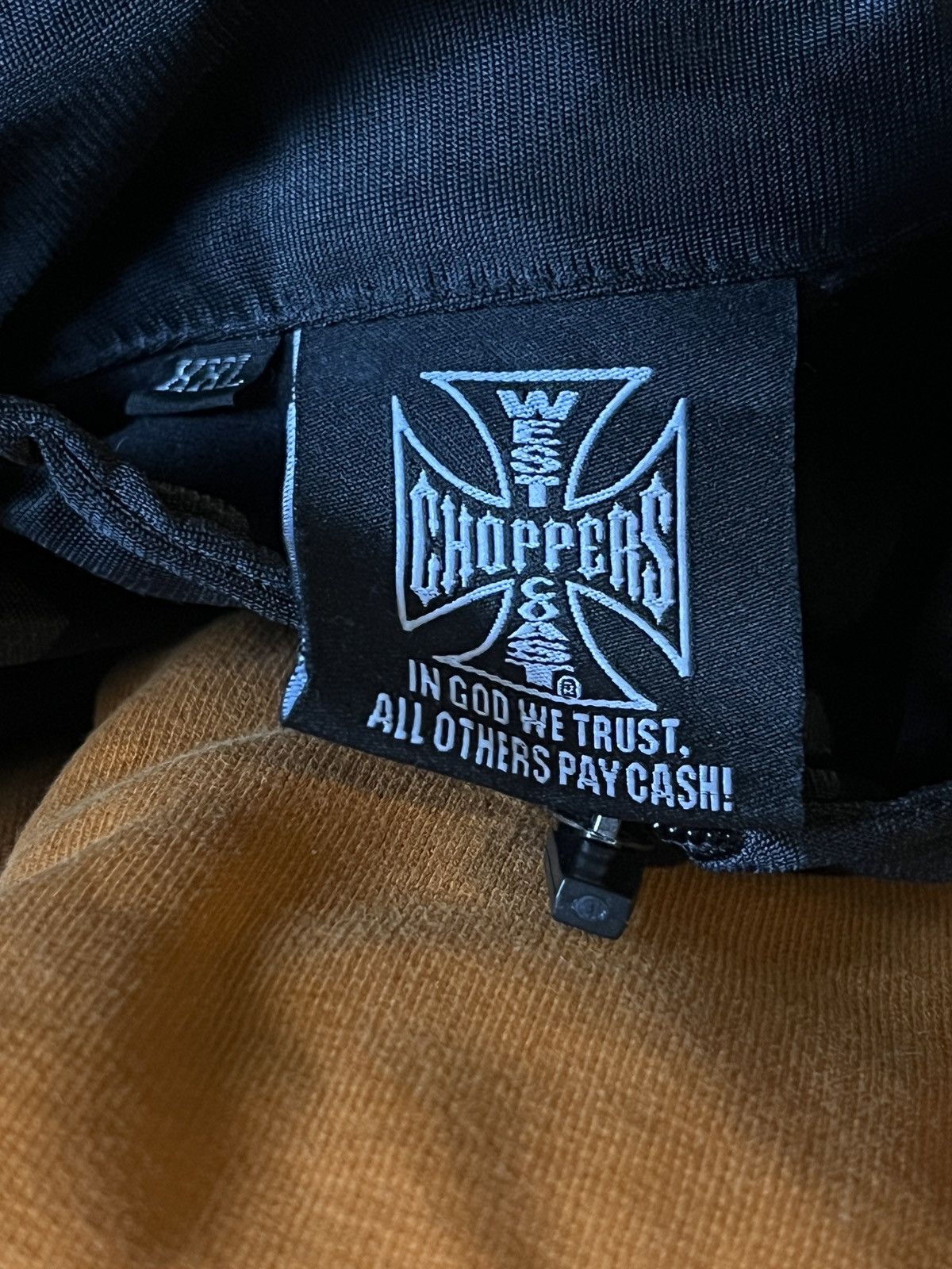 West Coast Choppers West Coast Choppers track jacket in sleek black Size US XXL / EU 58 / 5 - 10 Thumbnail