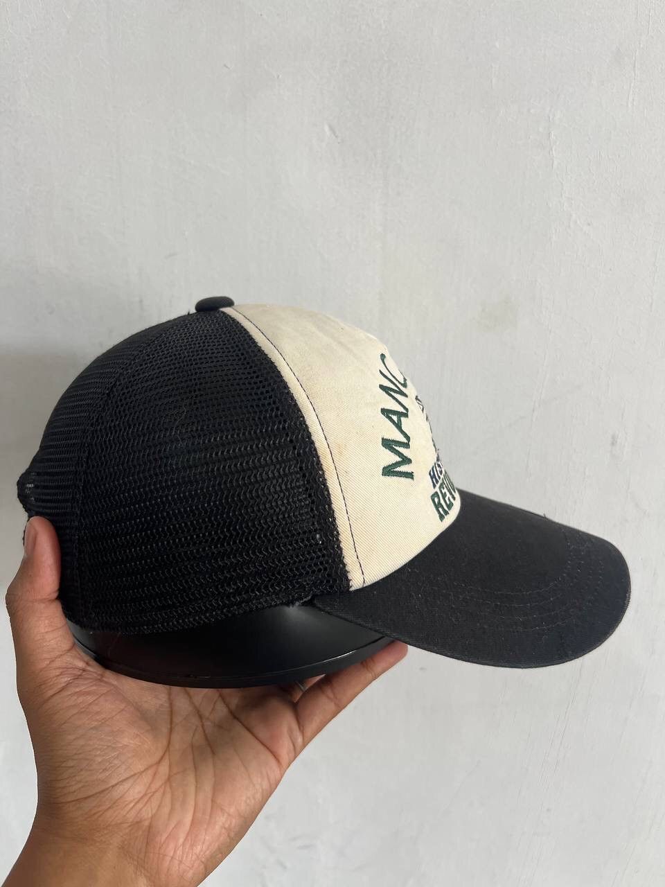Hat Club Manchester Historical Revolution Anti Label Trucker Hat Size ONE SIZE - 5 Thumbnail