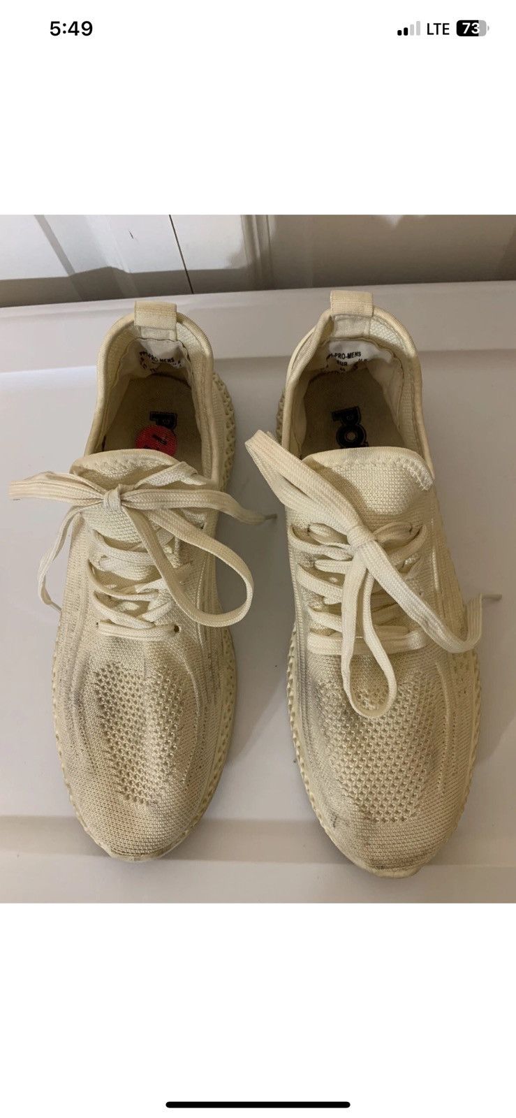 PONY Pony mens sz 11 product of new york beige pp1-yasso pp1-pro Size US 11 / EU 44 - 4 Thumbnail
