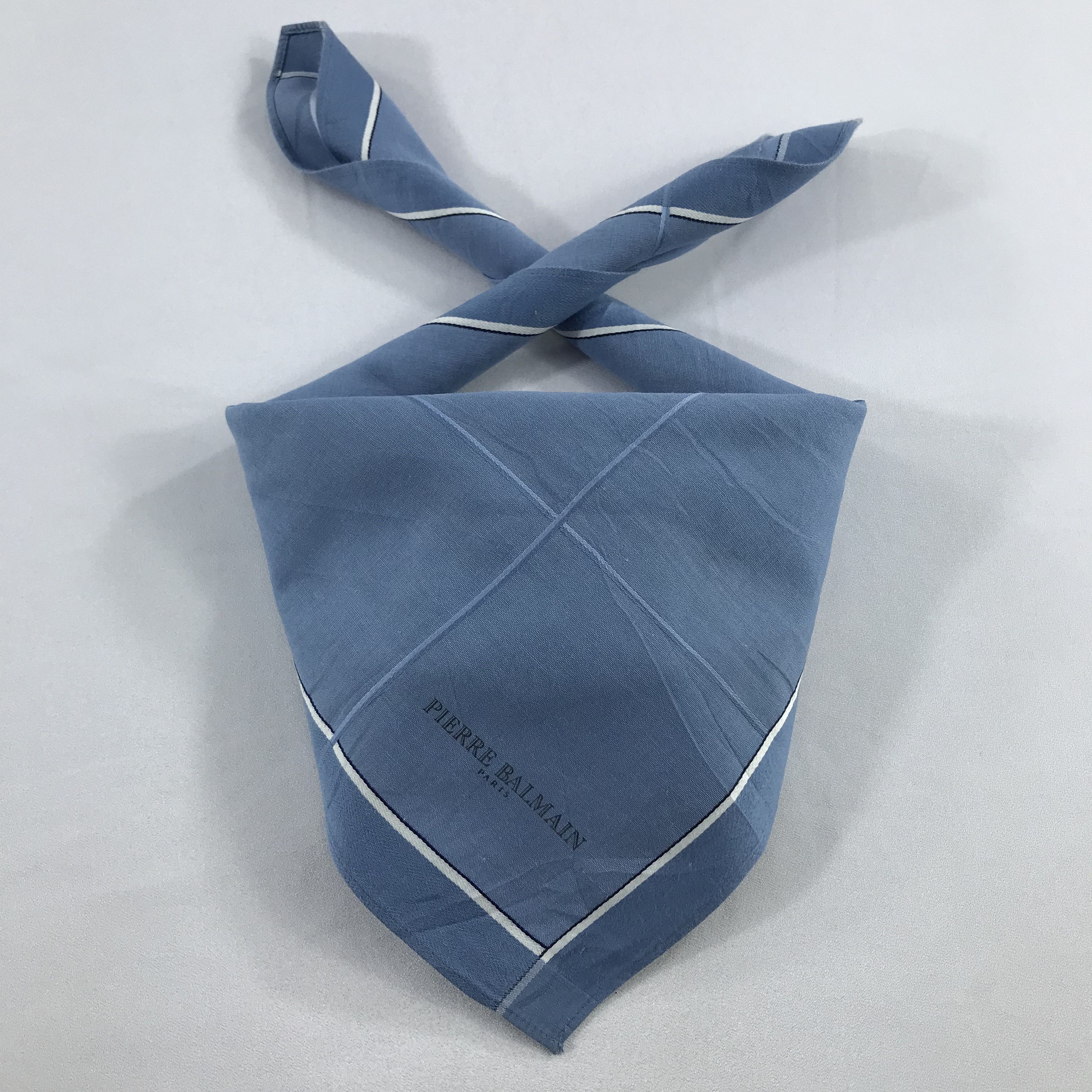 Pierre Balmain × Vintage Pierre Balmain Bandana / Handkerchief / Neckerchief -S2527 Size ONE SIZE - 3 Thumbnail