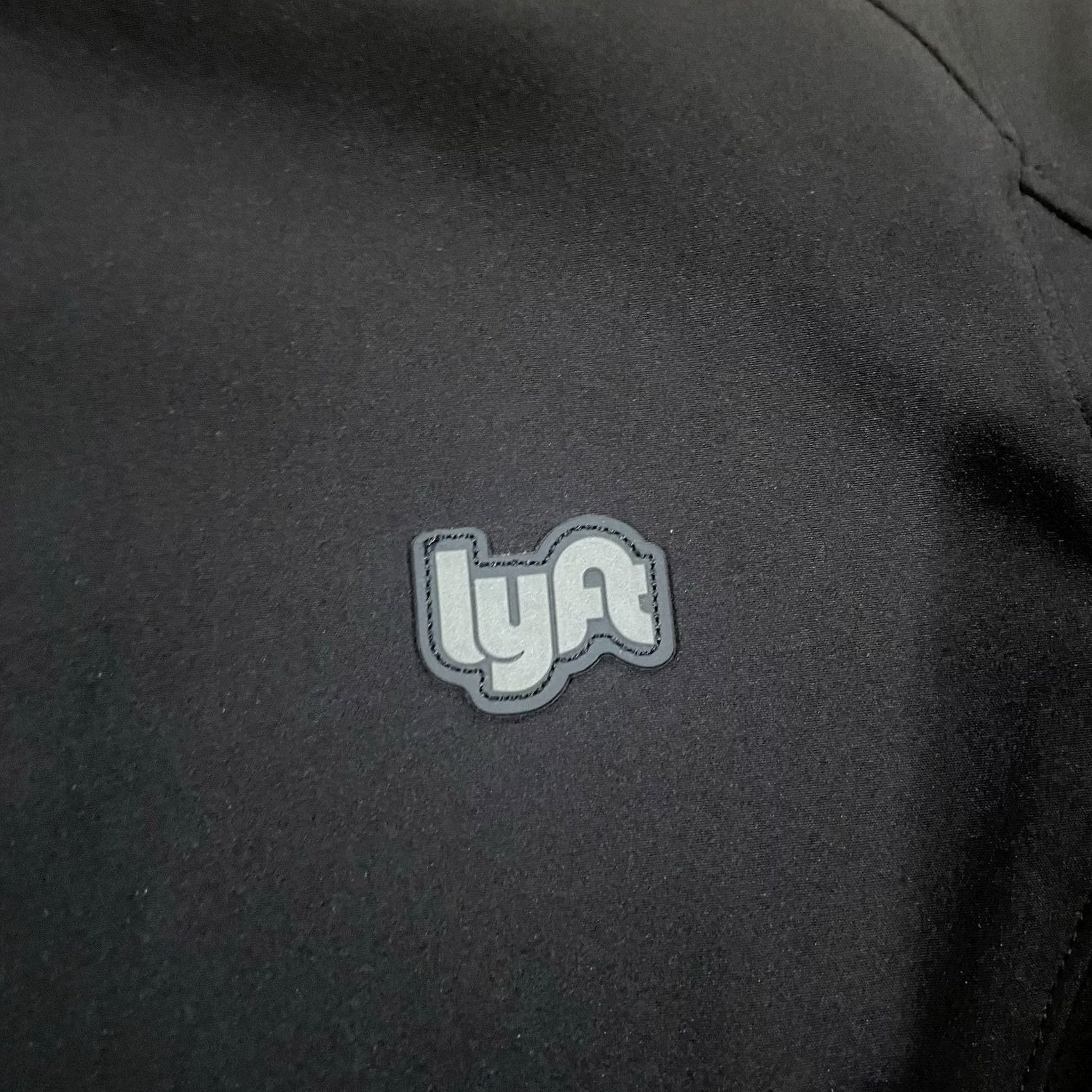 Vintage Lyft Jacket Men S Black Softshell Lined Full Zip Bomber Size US S / EU 44-46 / 1 - 4 Thumbnail