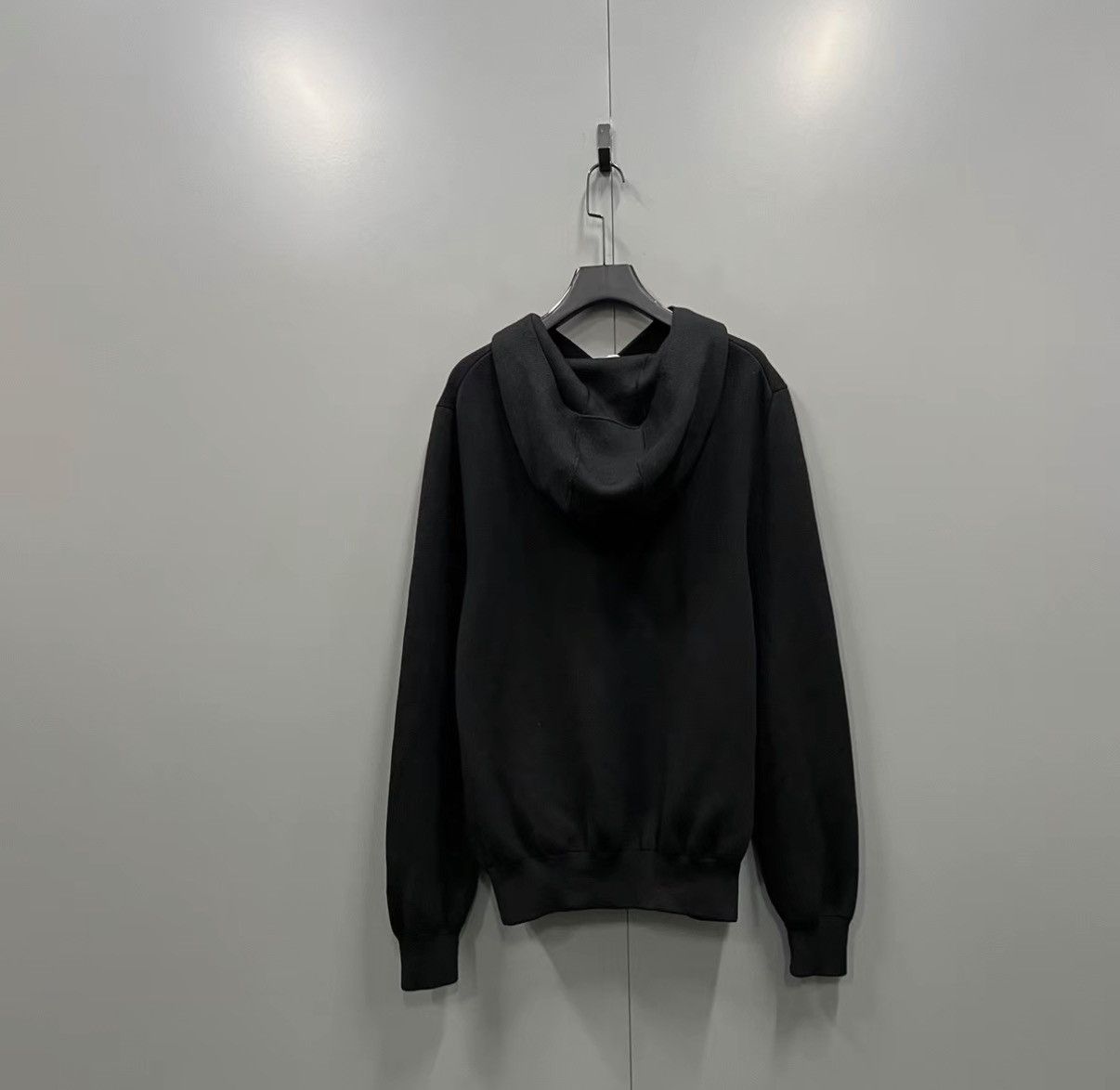 Dior Dior Black Printed Logo Knit Hoodie J41 Size US M / EU 48-50 / 2 - 2 Thumbnail