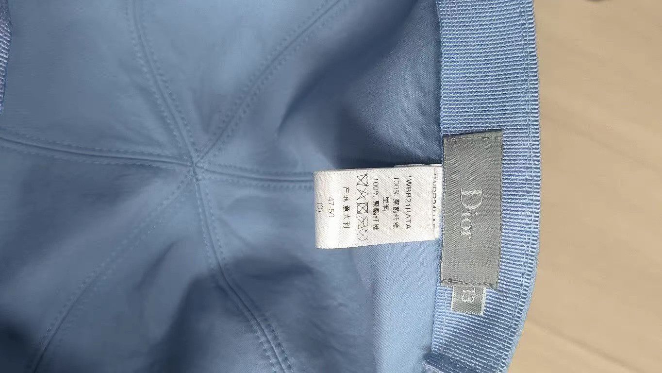 Dior Dior Sky Blue Coconut Tree Baseball Cap K2 Size ONE SIZE - 4 Thumbnail