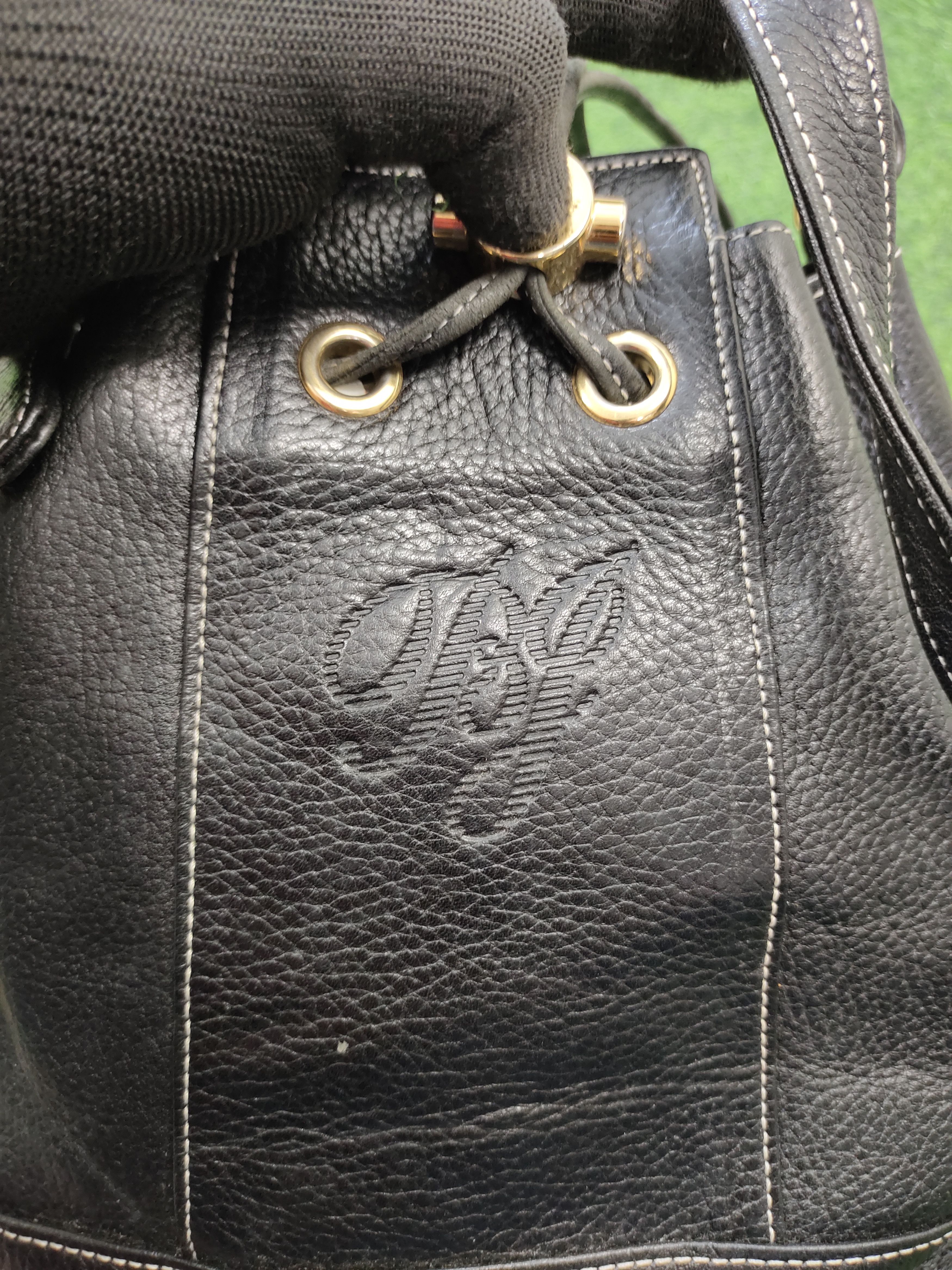 Hysteric Glamour Vintage Jacovitti Patina Full Leather Bucket Bag Size ONE SIZE - 5 Thumbnail