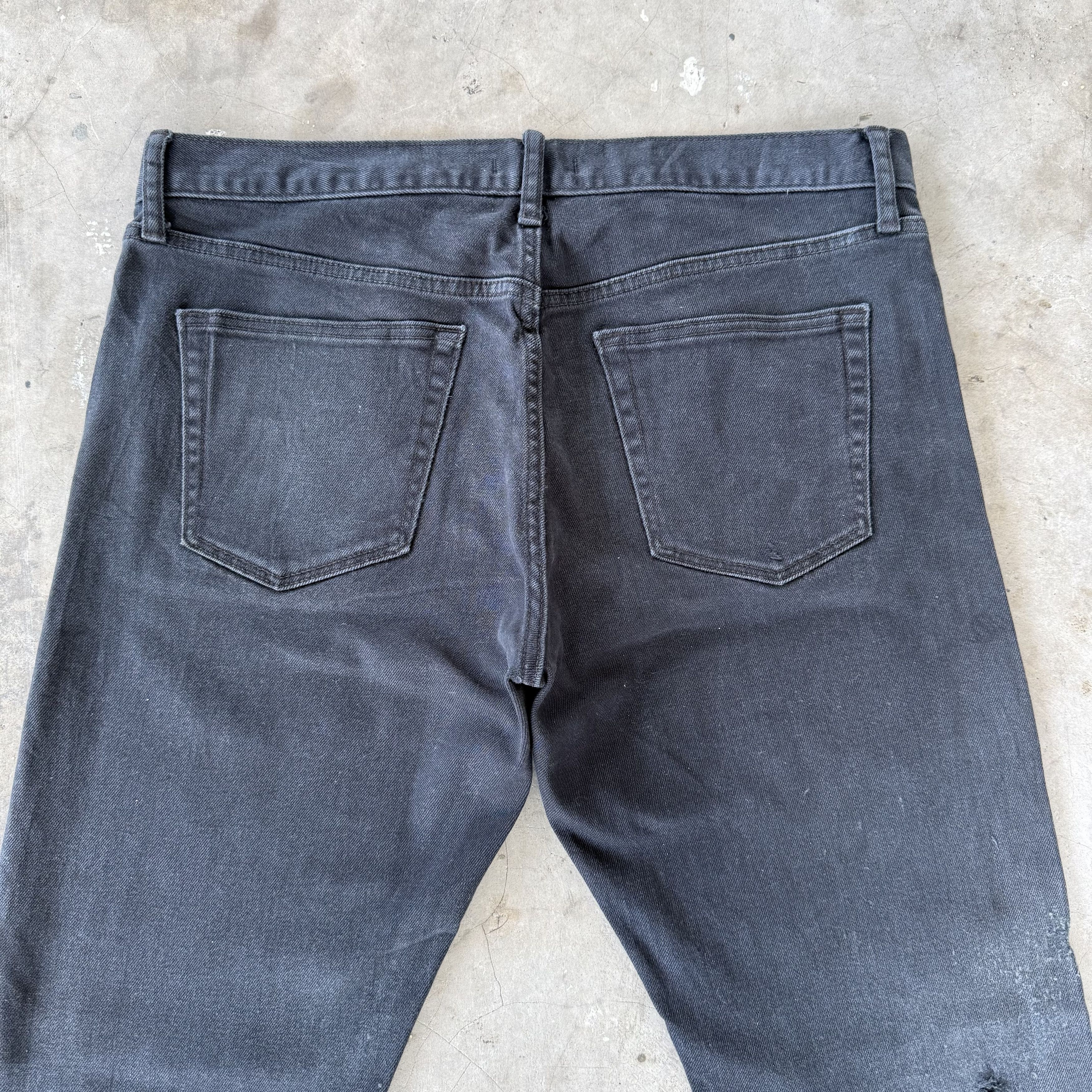 Jean W36x28 Vintage Selvedge Denim Black Jean Size US 36 / EU 52 - 10 Thumbnail