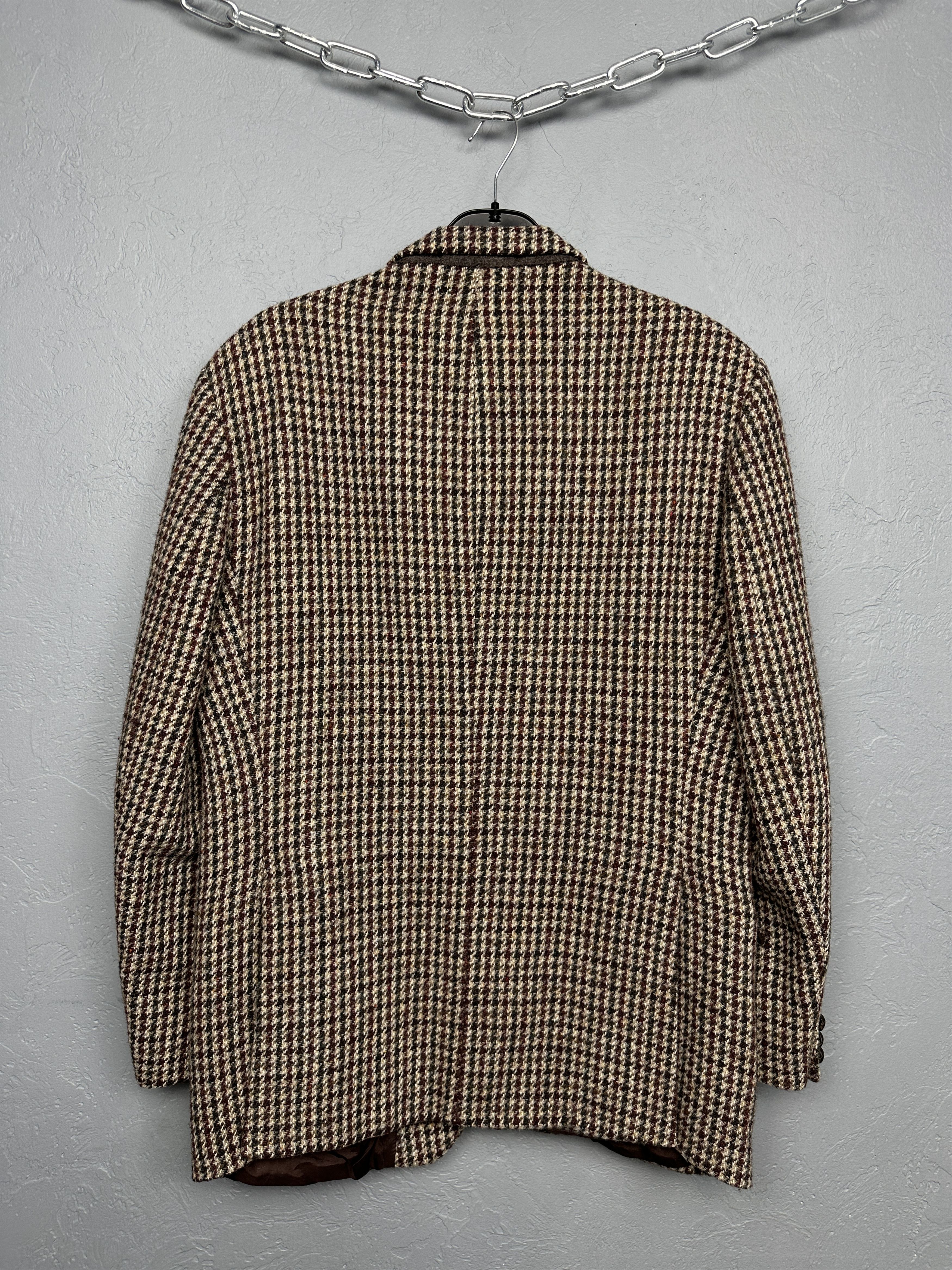 Harris Tweed Harris Tweed St Michael Vintage Mens Wool Blazer Jacket Size 38R - 8 Thumbnail