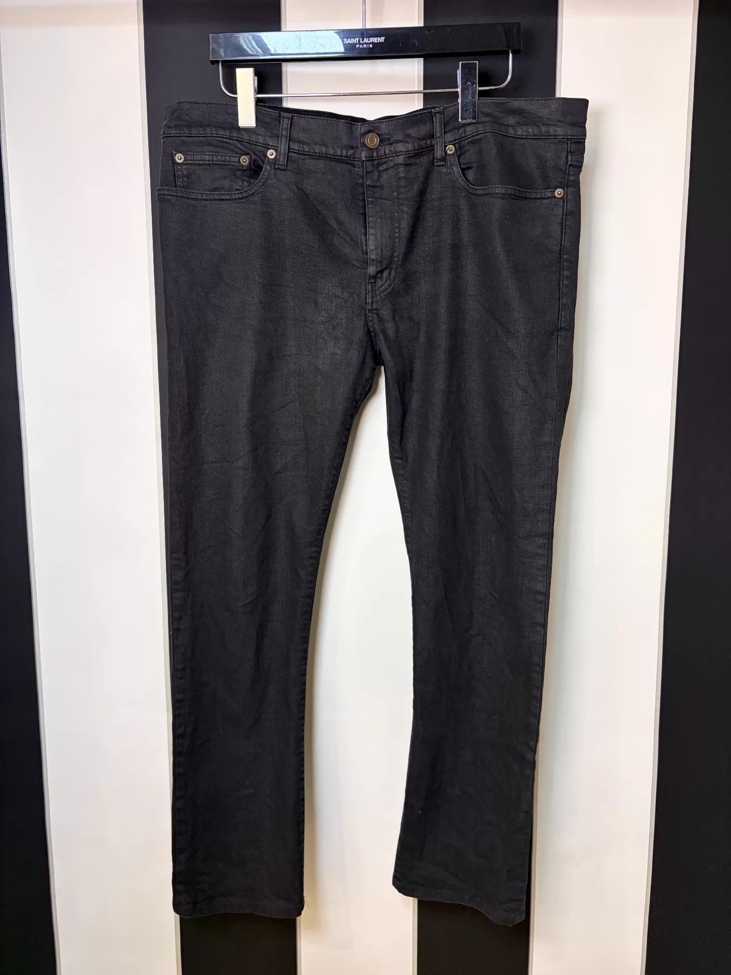 SAINT LAURENT D02 M/SK-LW Black 13SSエディ期 【公式通販】