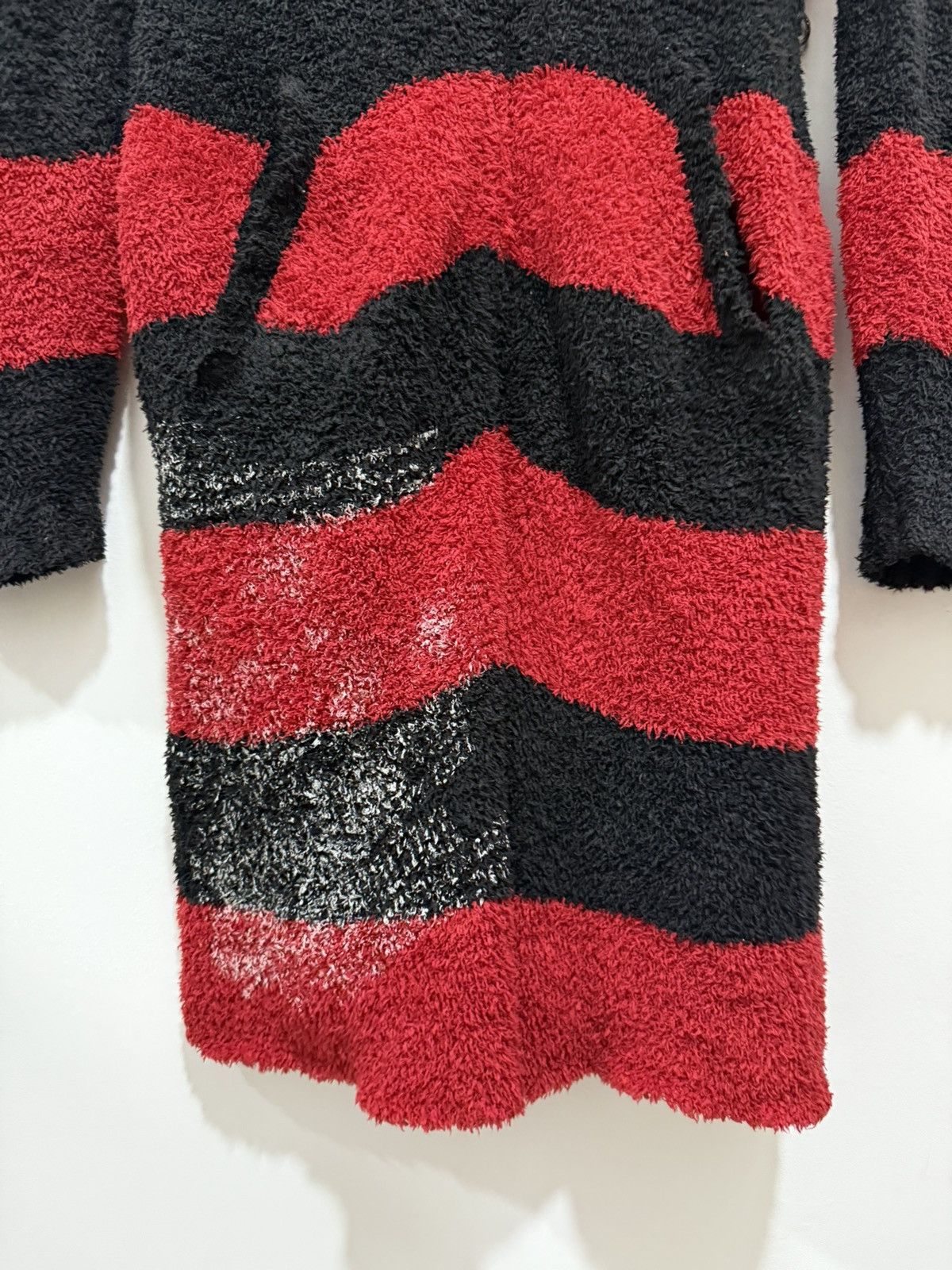 If Six Was Nine Mad Punk Fuzzy Zipper Sweater Size US M / EU 48-50 / 2 - 4 Thumbnail
