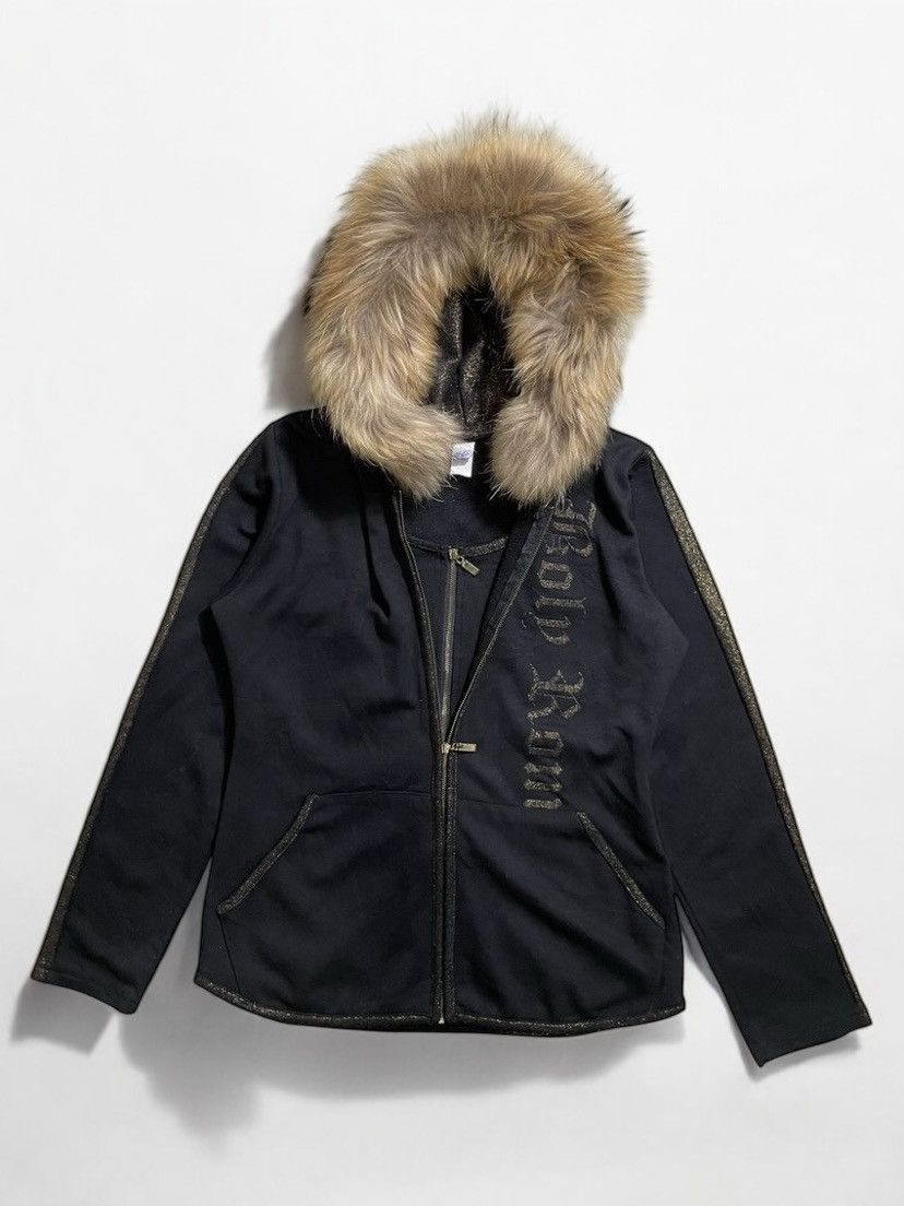 Japanese Brand Double Layer Zipper Fur Hoodie LGB If6was9 Size M / US 6-8 / IT 42-44 - 1 Thumbnail
