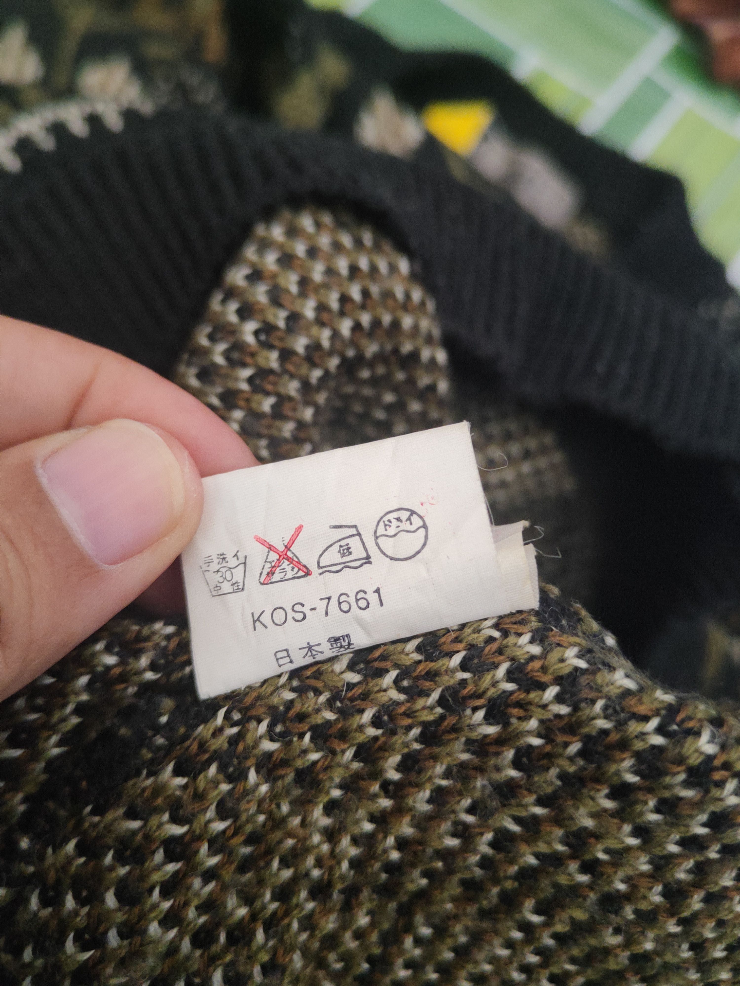 Japanese Brand DL Apoy art vintage Black Knitwear Cardigans #46-478 Size US M / EU 48-50 / 2 - 11 Thumbnail