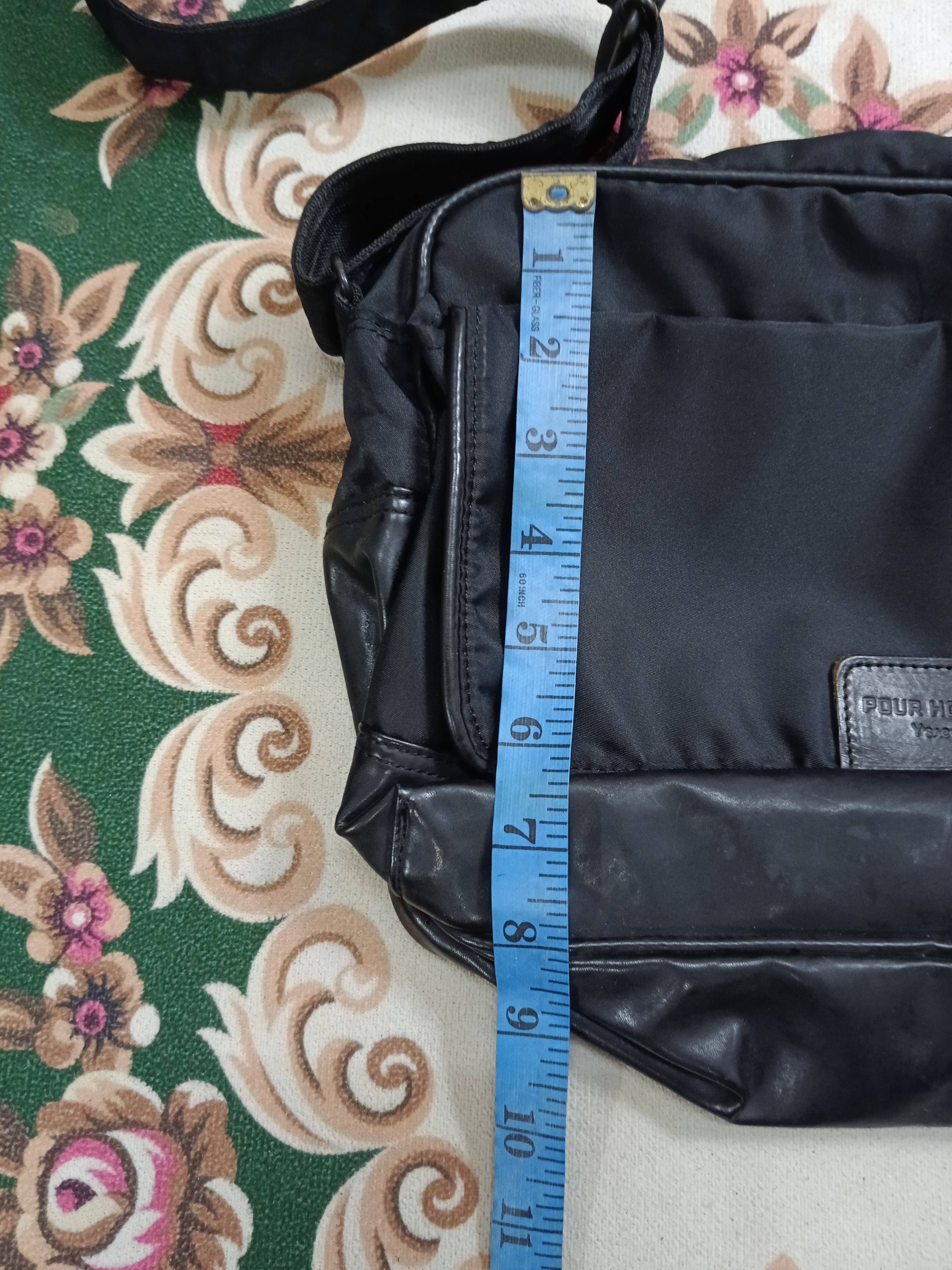 Yohji Yamamoto INSANE 90🔥YOHJI YAMAMOTO YSAC BLACK ICONIC SLING/CROSSBODY Size ONE SIZE - 10 Thumbnail