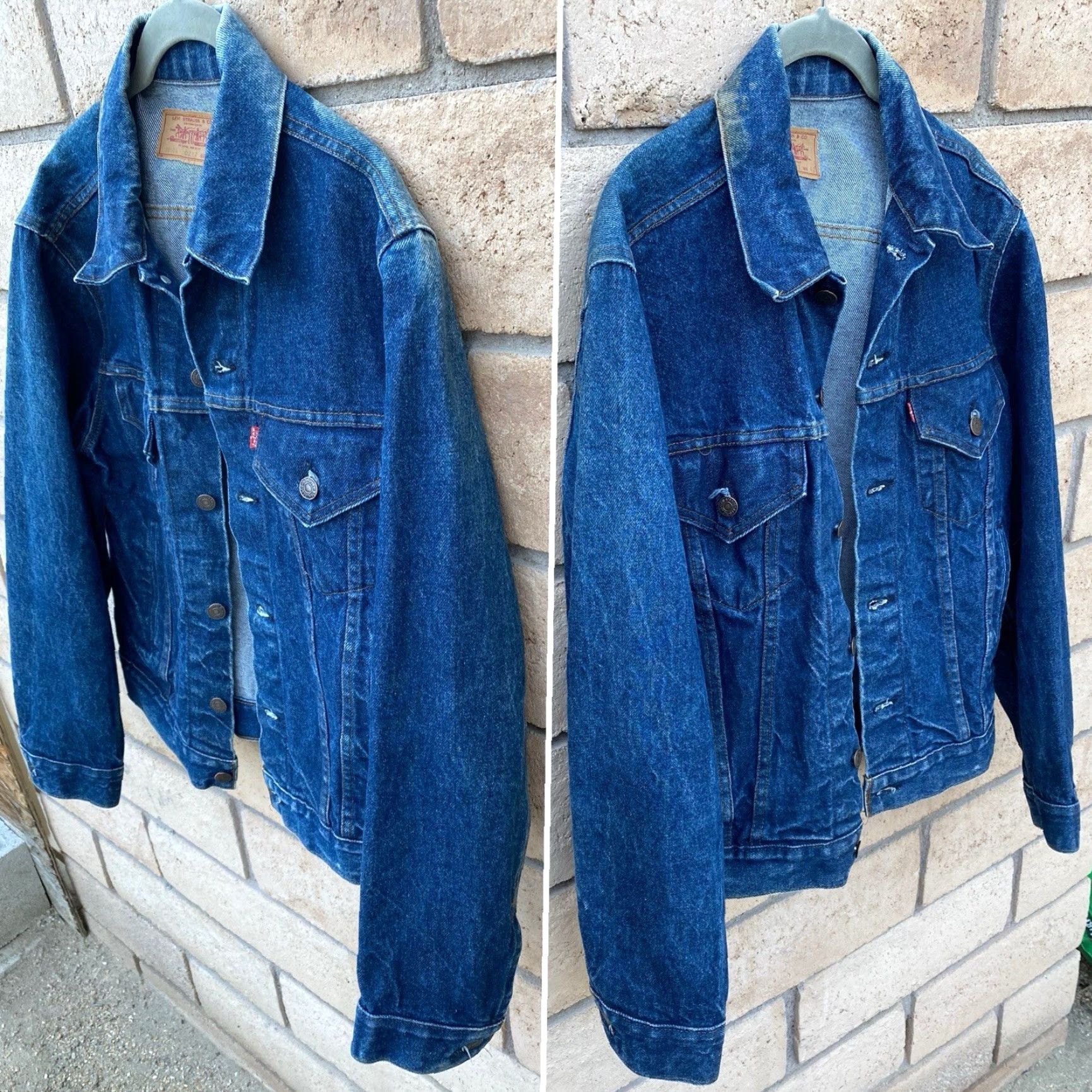 Levi's VINTAGE Levi’s Denim Jacket Trucker Cowboy Western Worn Made In USA Size 42 Size US XS / EU 42 / 0 - 5 Thumbnail