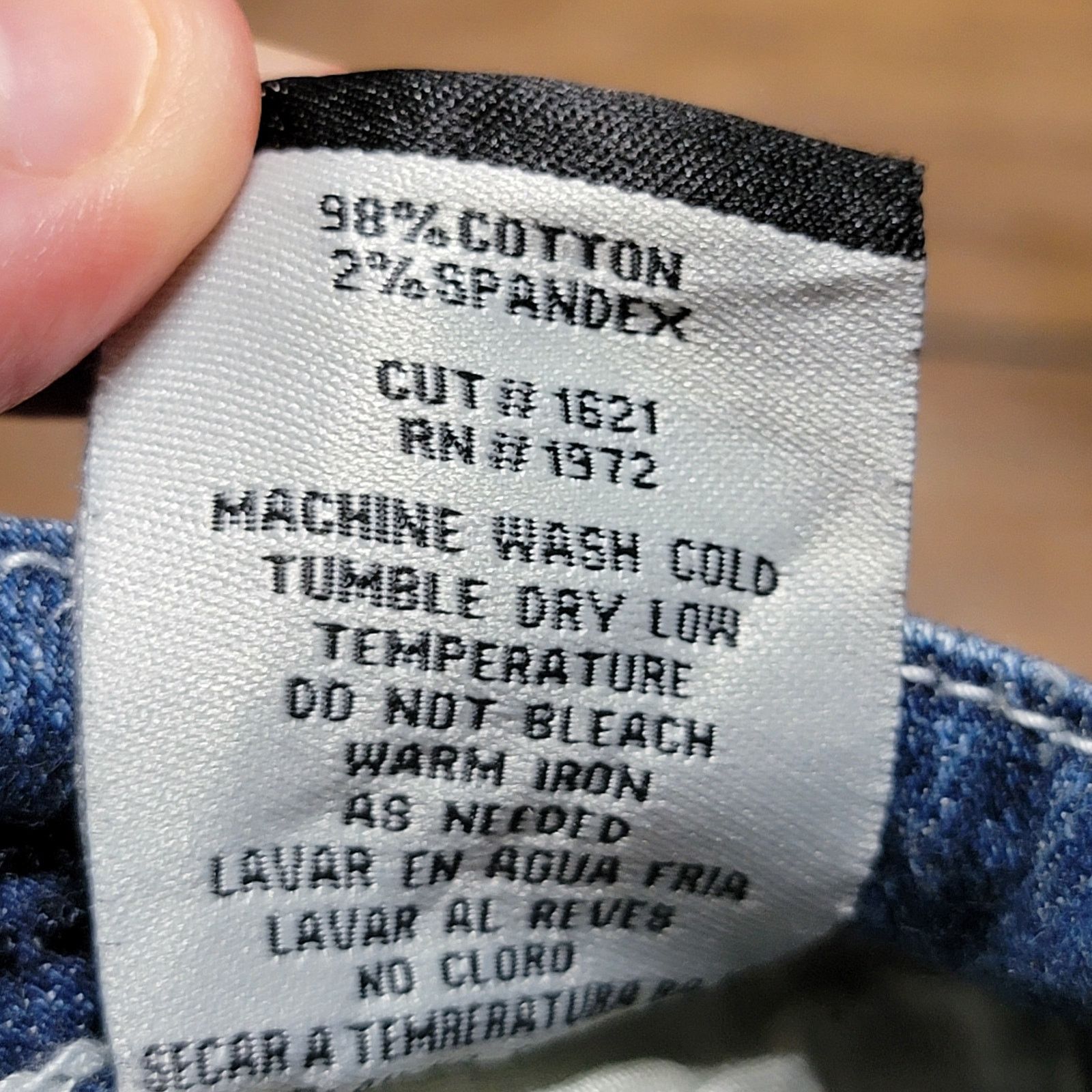 Other Clash Premium Denim Straight Jeans - Size 13 Size 32" / US 10 / IT 46 - 9 Thumbnail