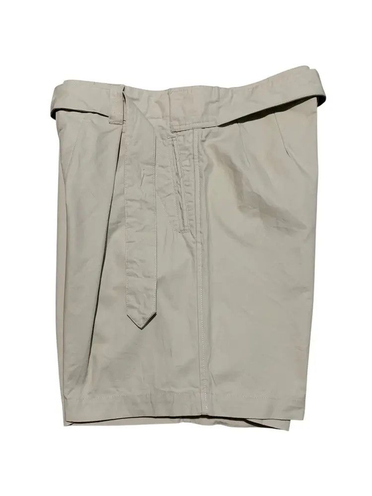 Aspesi Aspesi Blue Garments gurkha pleats wide short pants Size US 30 / EU 46 - 10 Thumbnail