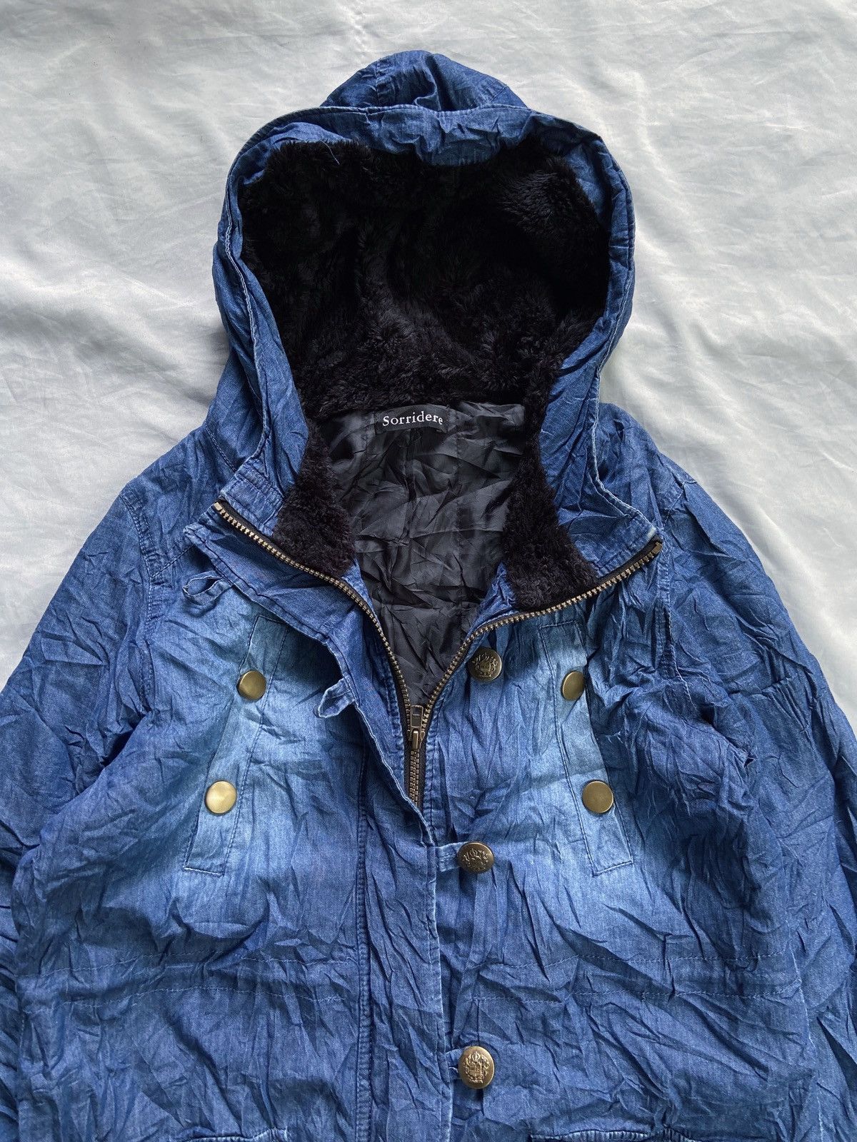 Beauty Beast SORRIDERE BLUE WASHED WINTER JACKET Size US L / EU 52-54 / 3 - 8 Thumbnail