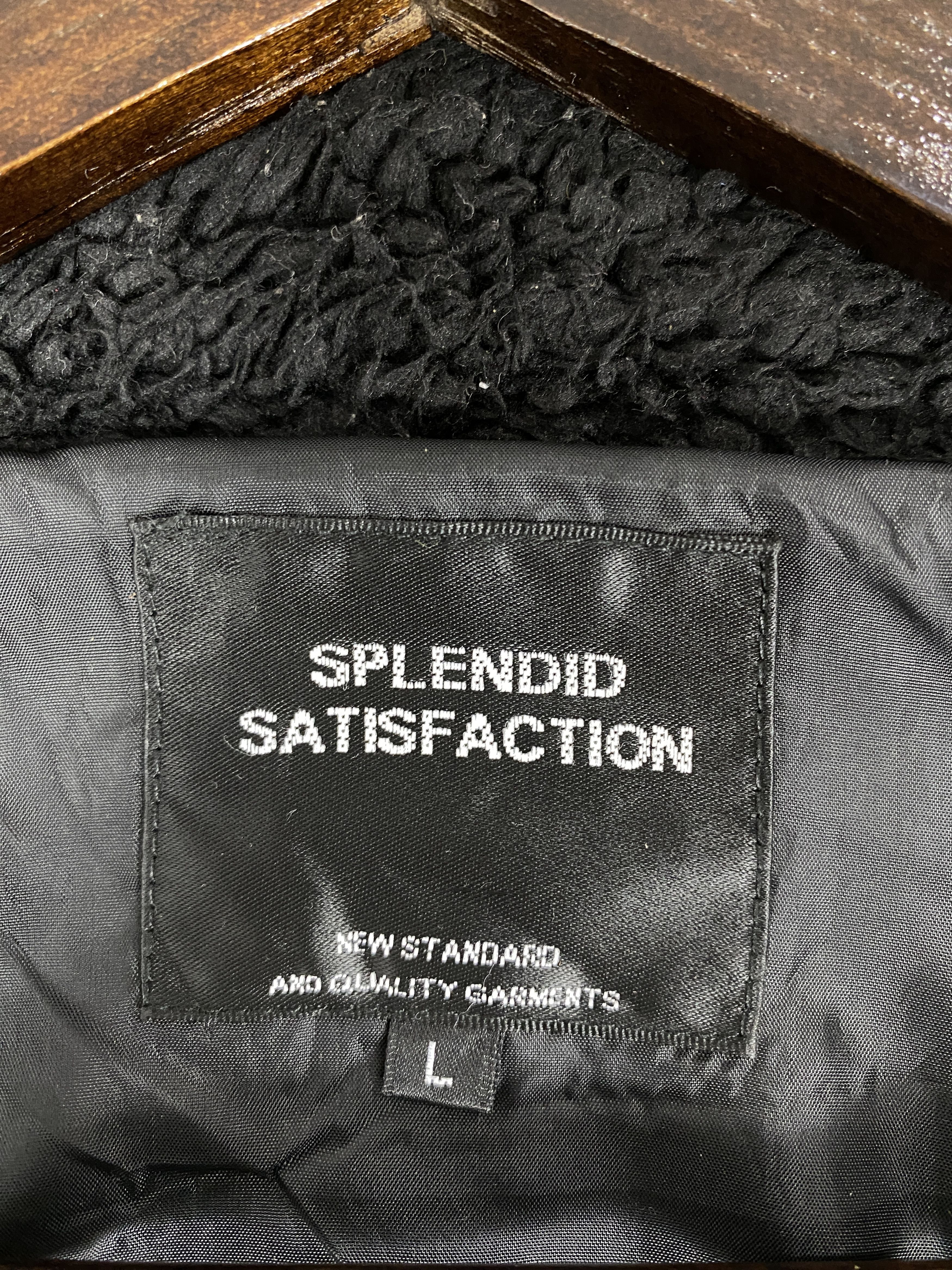 Japanese Brand Vintage Splendid Satisfaction Fleece Jacket J2228 Size US L / EU 52-54 / 3 - 10 Thumbnail