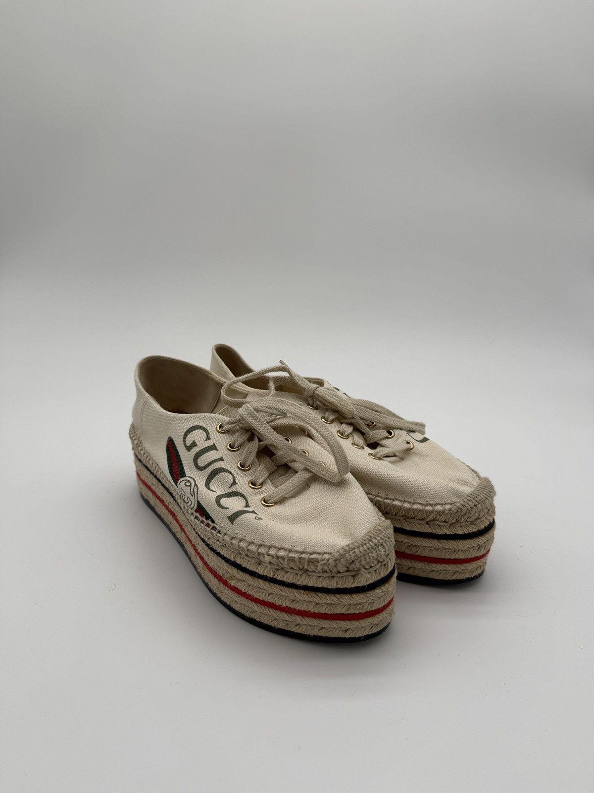 Gucci Gucci Platform Sneakers Size US 8.5 / IT 38.5 - 2 Thumbnail