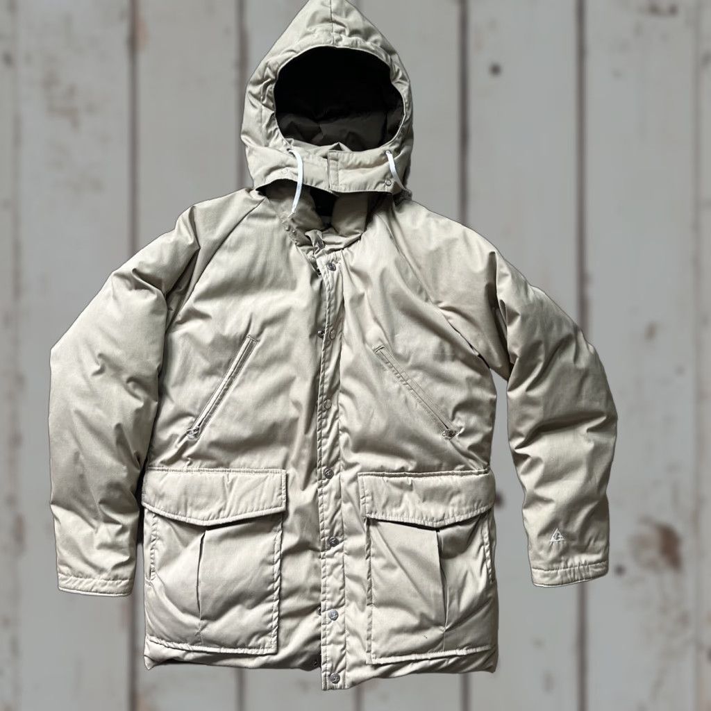 Vintage VINTAGE Gerry Expedition Puffer Jacket Hood Beige M Men Down Ski 1960s 1970s Rare Size US M / EU 48-50 / 2 - 1 Thumbnail