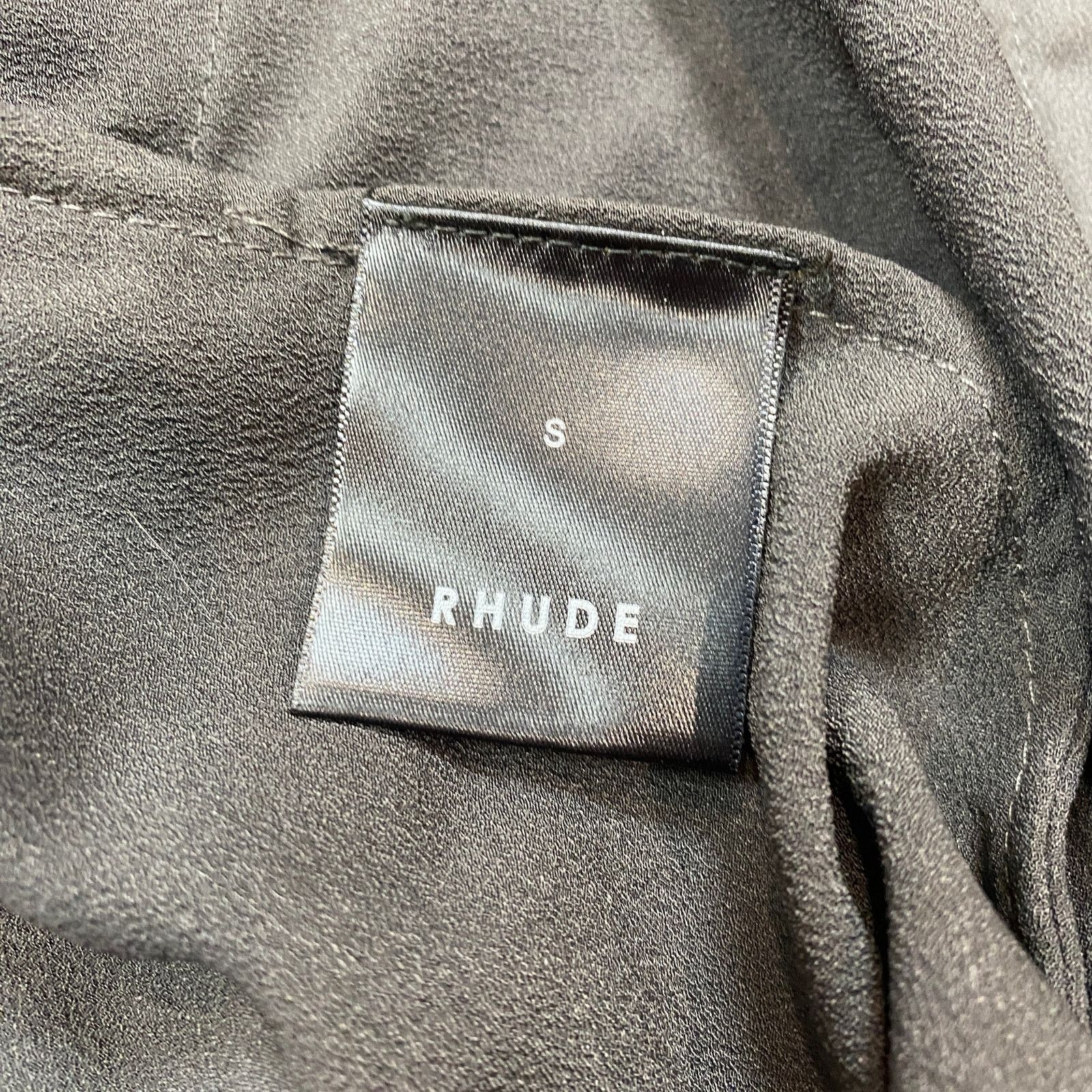 Rhude × SSENSE Rare Rhude Ssense Exclusive Black Soho House RH Robe Small Size US S / EU 44-46 / 1 - 7 Thumbnail